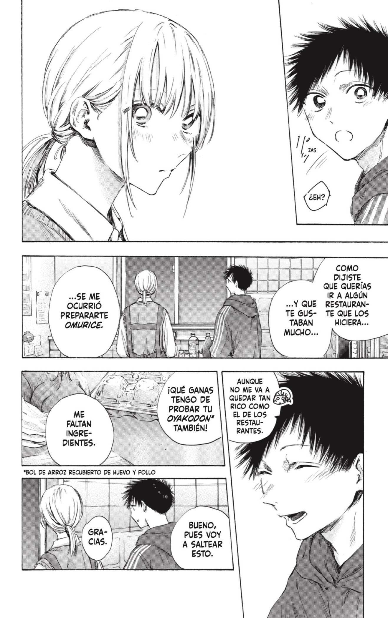 Ao no Hako Capitulo 110: Entrevista página 6