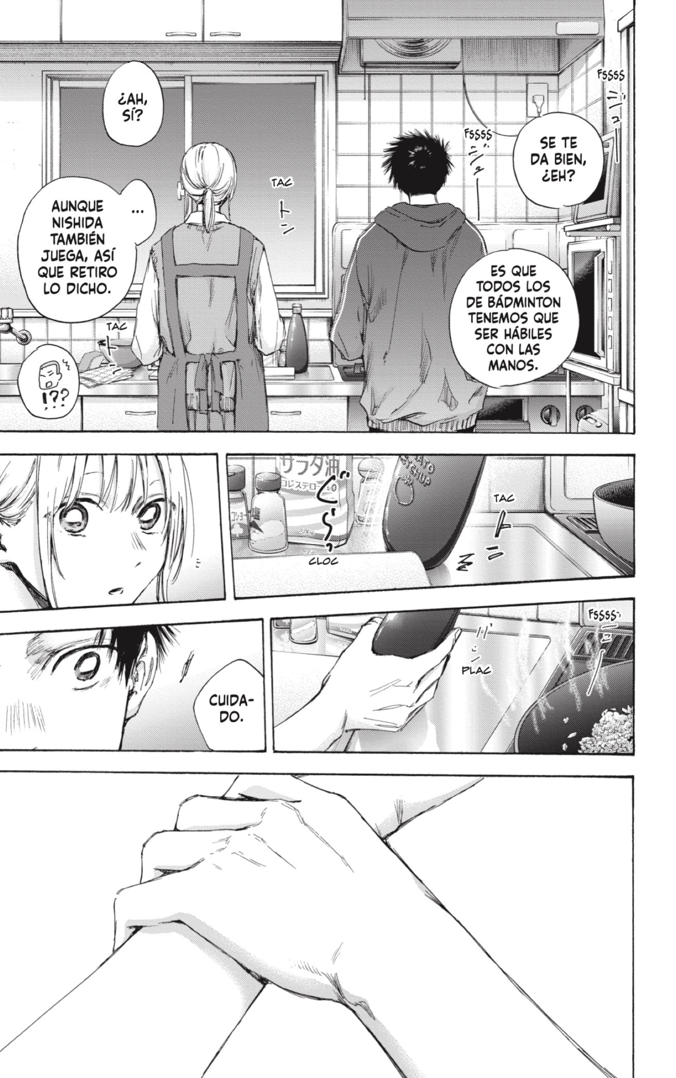 Ao no Hako Capitulo 110: Entrevista página 7