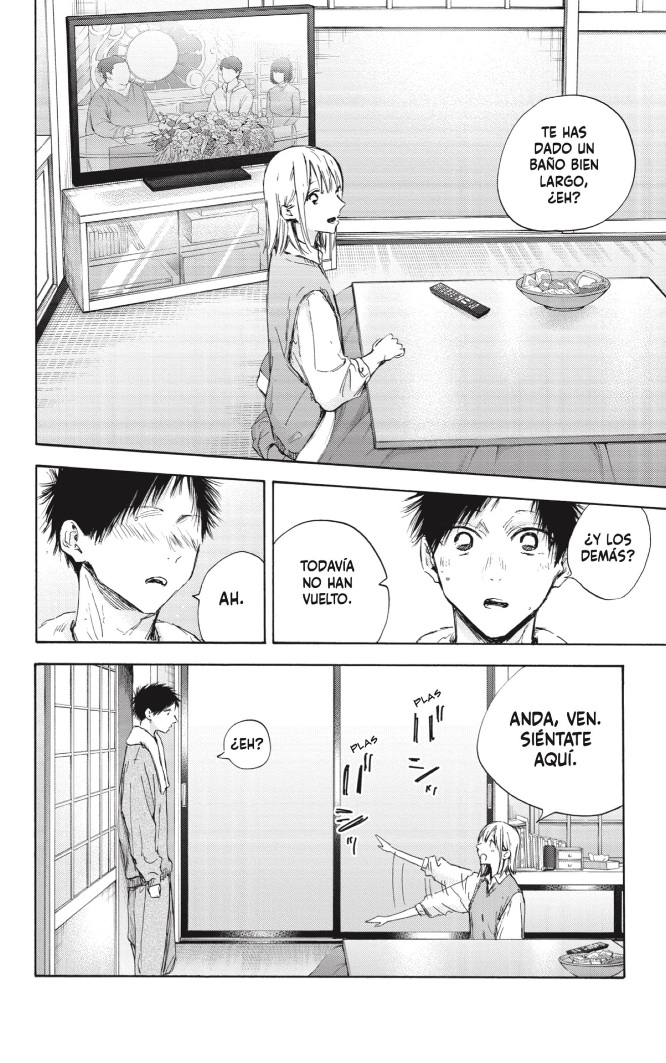 Ao no Hako Capitulo 111: Recompensa. página 4