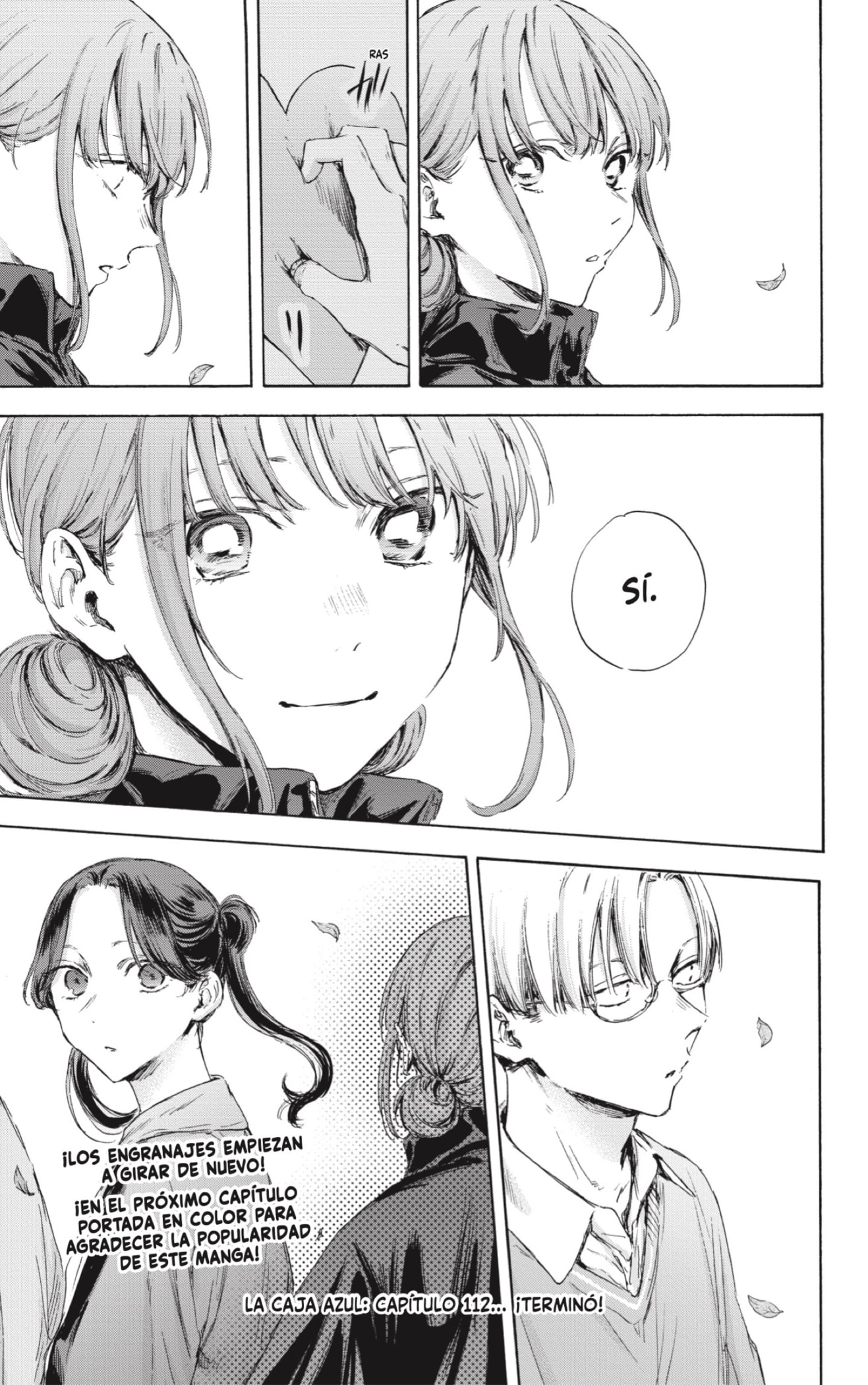 Ao no Hako Capitulo 112: Todo resuelto. página 19