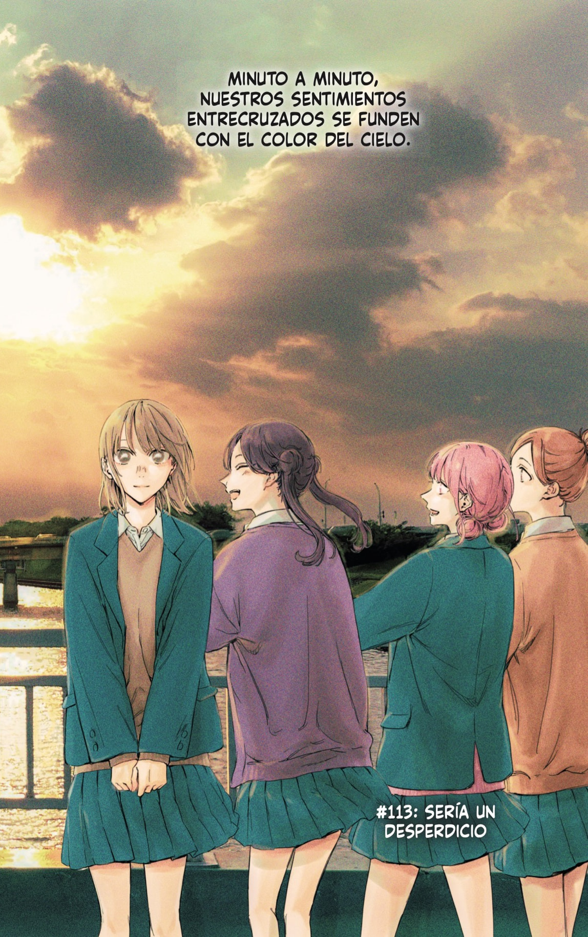 Ao no Hako Capitulo 113: Un desperdicio. página 2