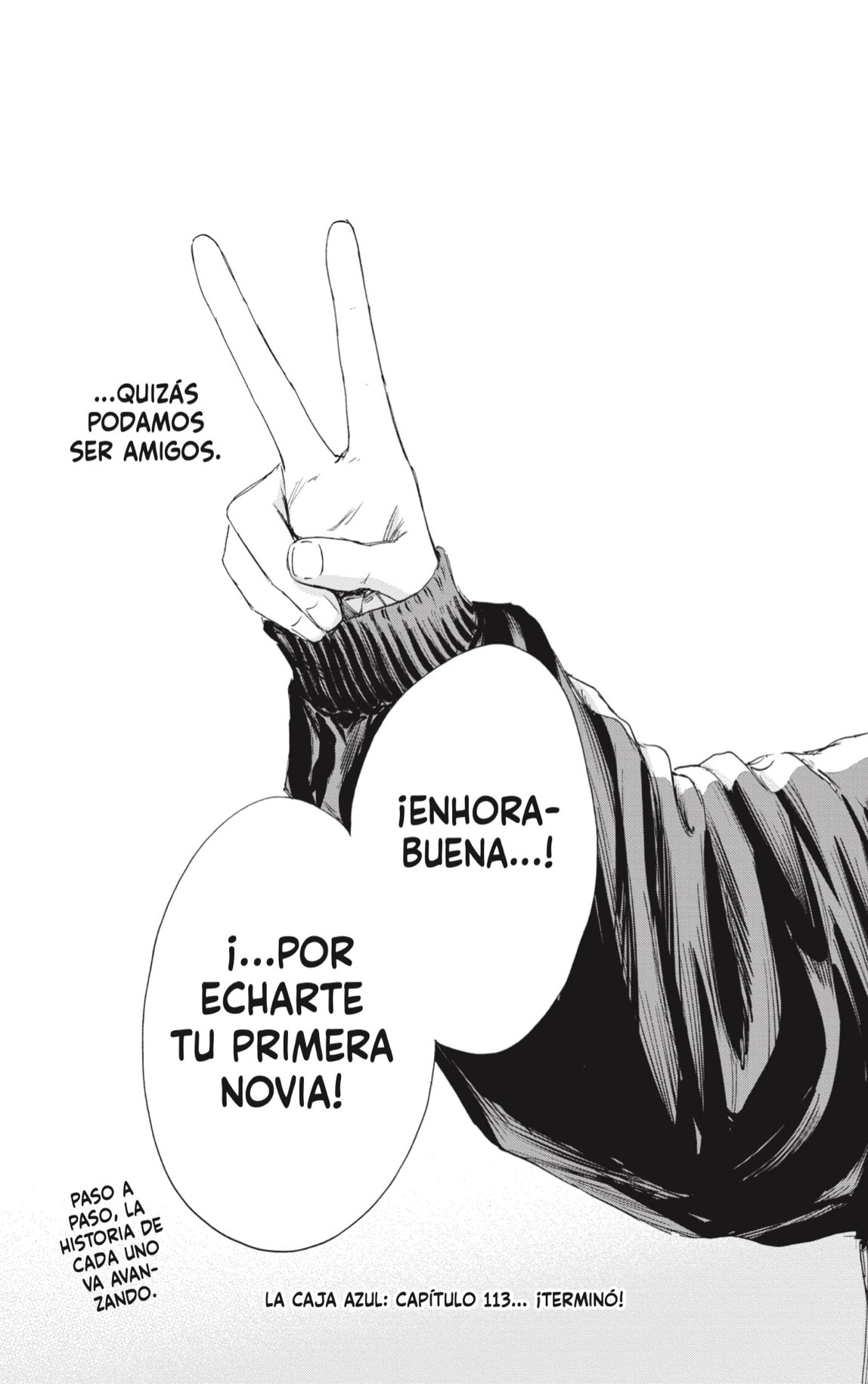Ao no Hako Capitulo 113: Un desperdicio. página 23