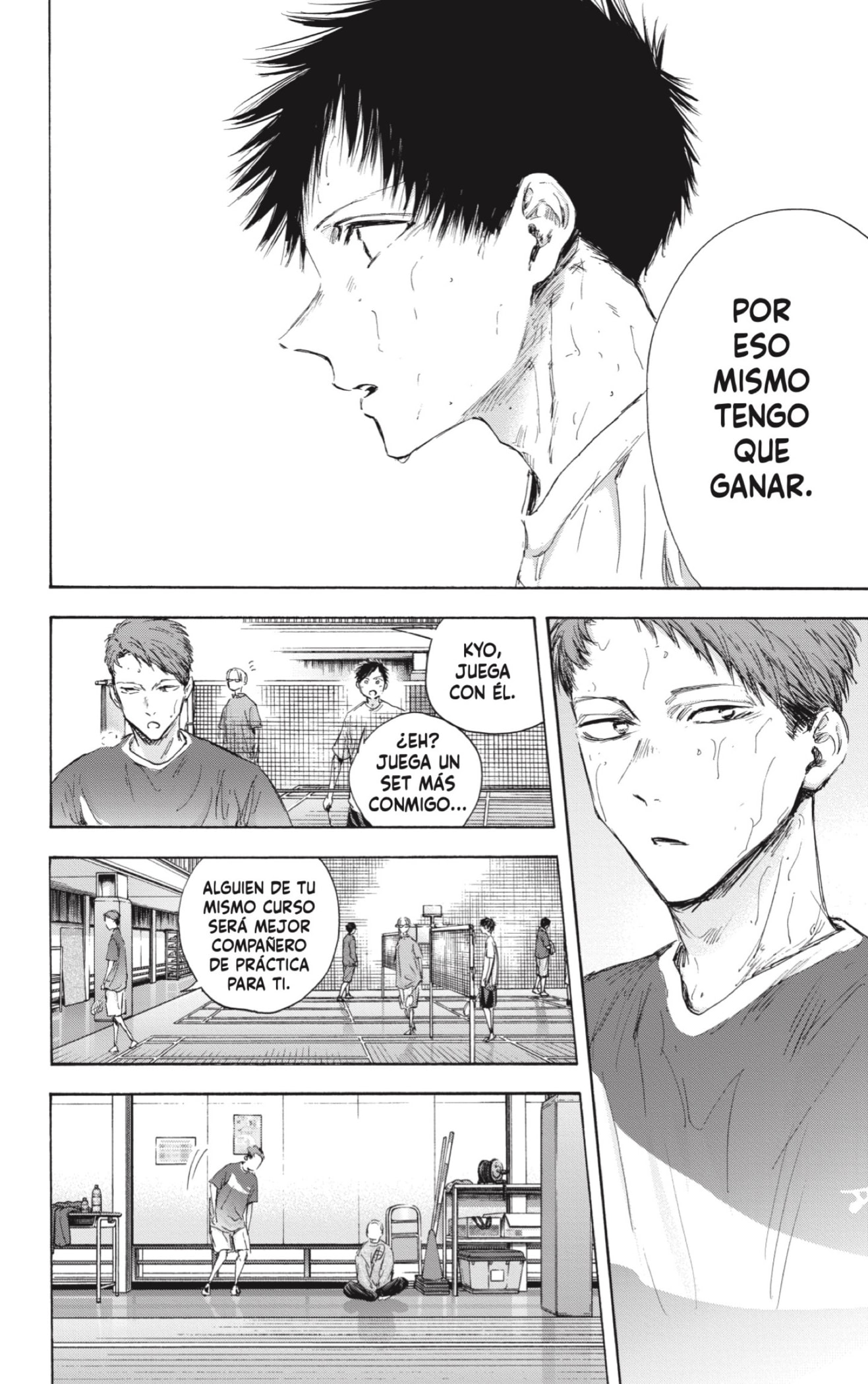 Ao no Hako Capitulo 114: Desafiante página 10
