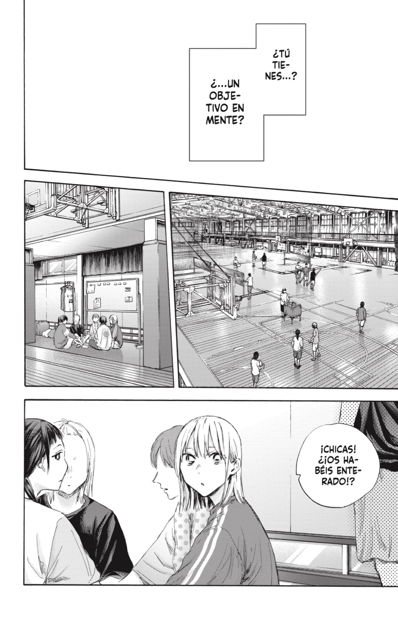Ao no Hako Capitulo 114: Desafiante página 2