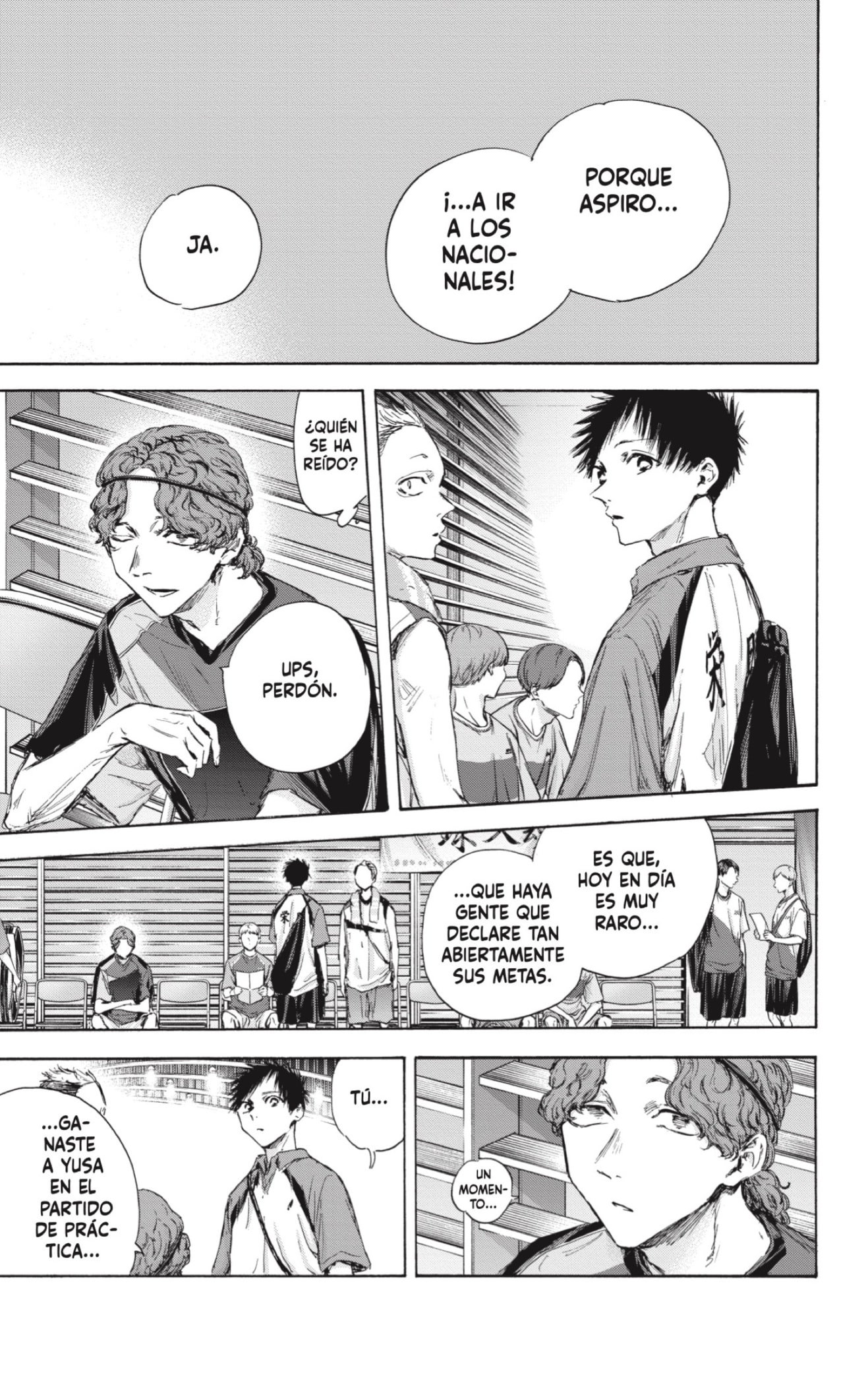 Ao no Hako Capitulo 115: De suerte página 17