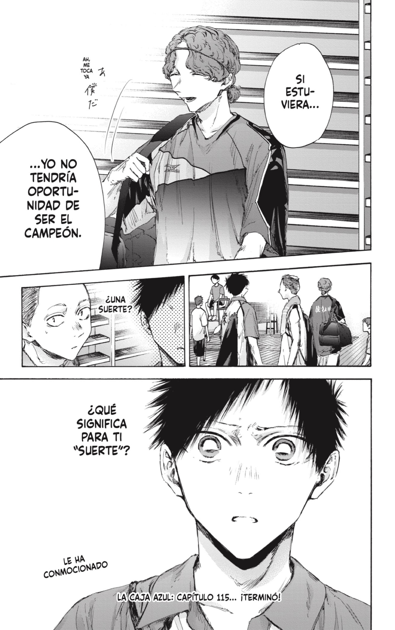 Ao no Hako Capitulo 115: De suerte página 19