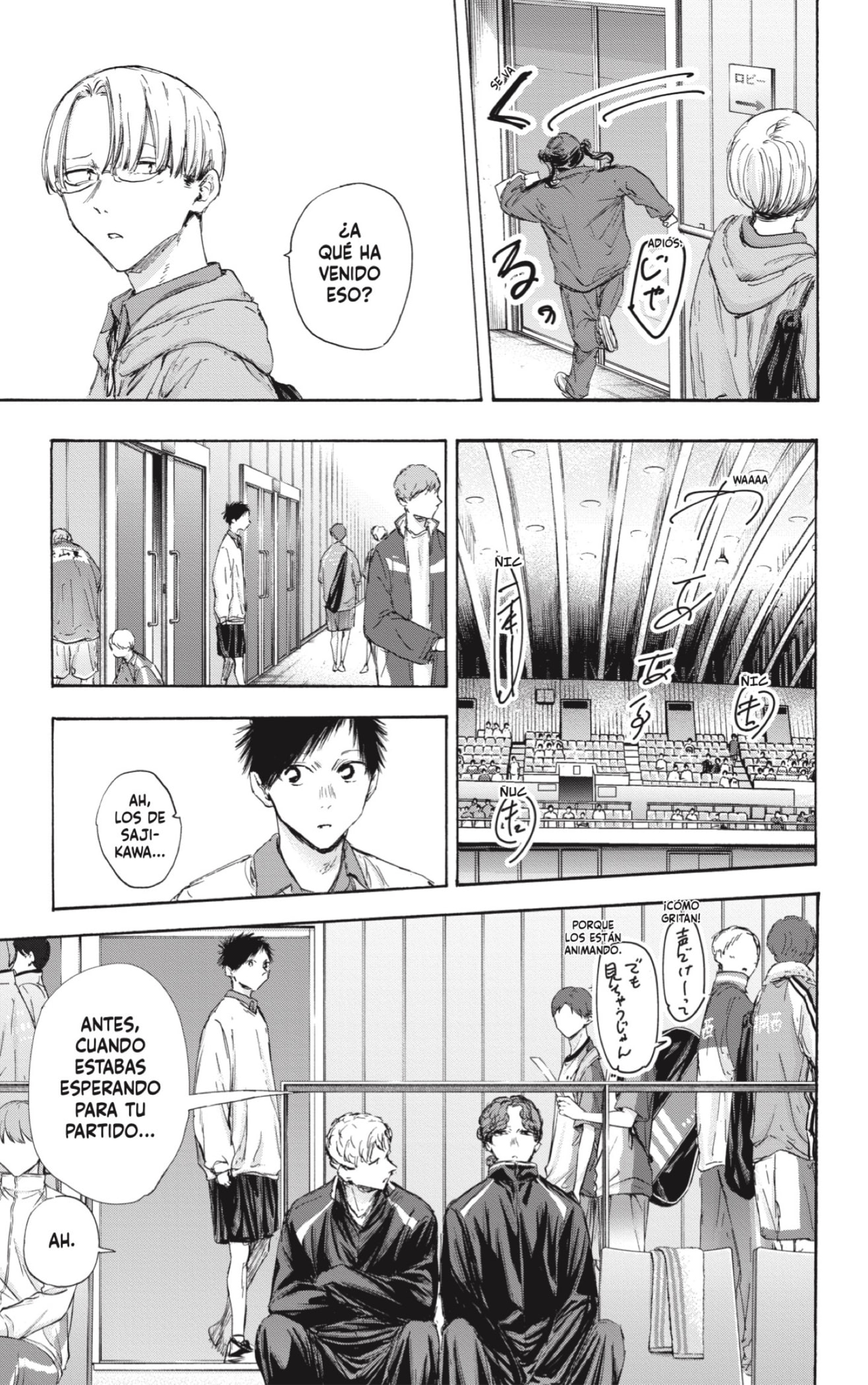 Ao no Hako Capitulo 116: Una falta de respeto página 9