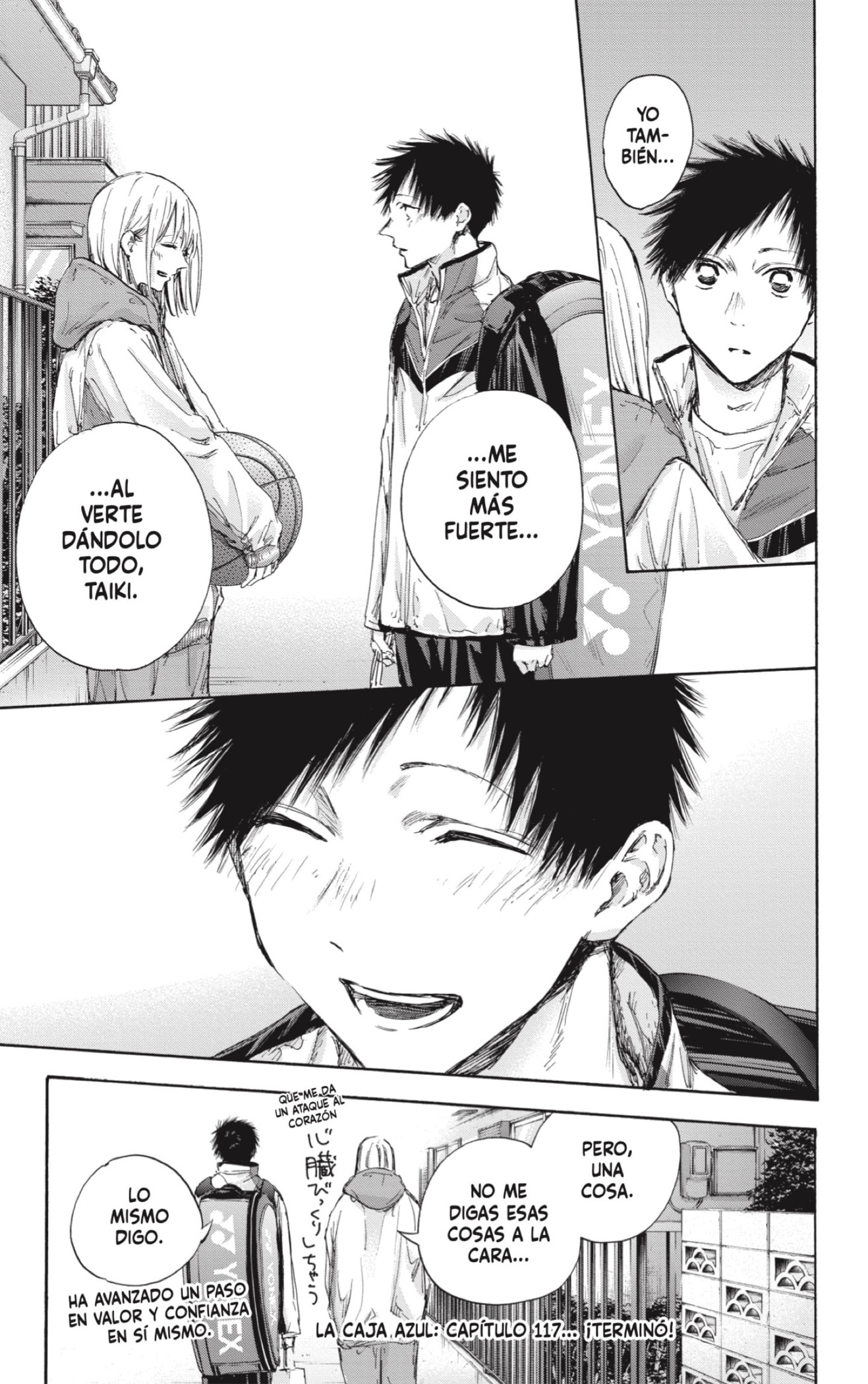 Ao no Hako Capitulo 117: Un gran paso página 19