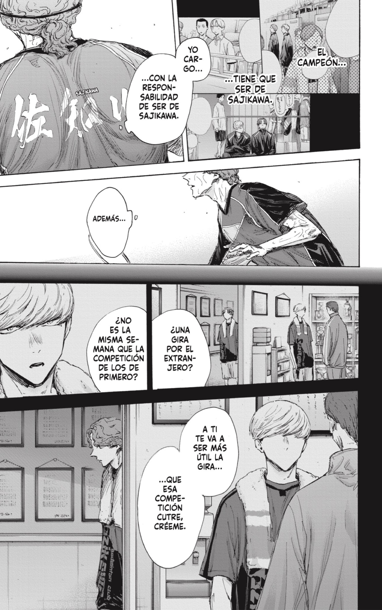 Ao no Hako Capitulo 117: Un gran paso página 3