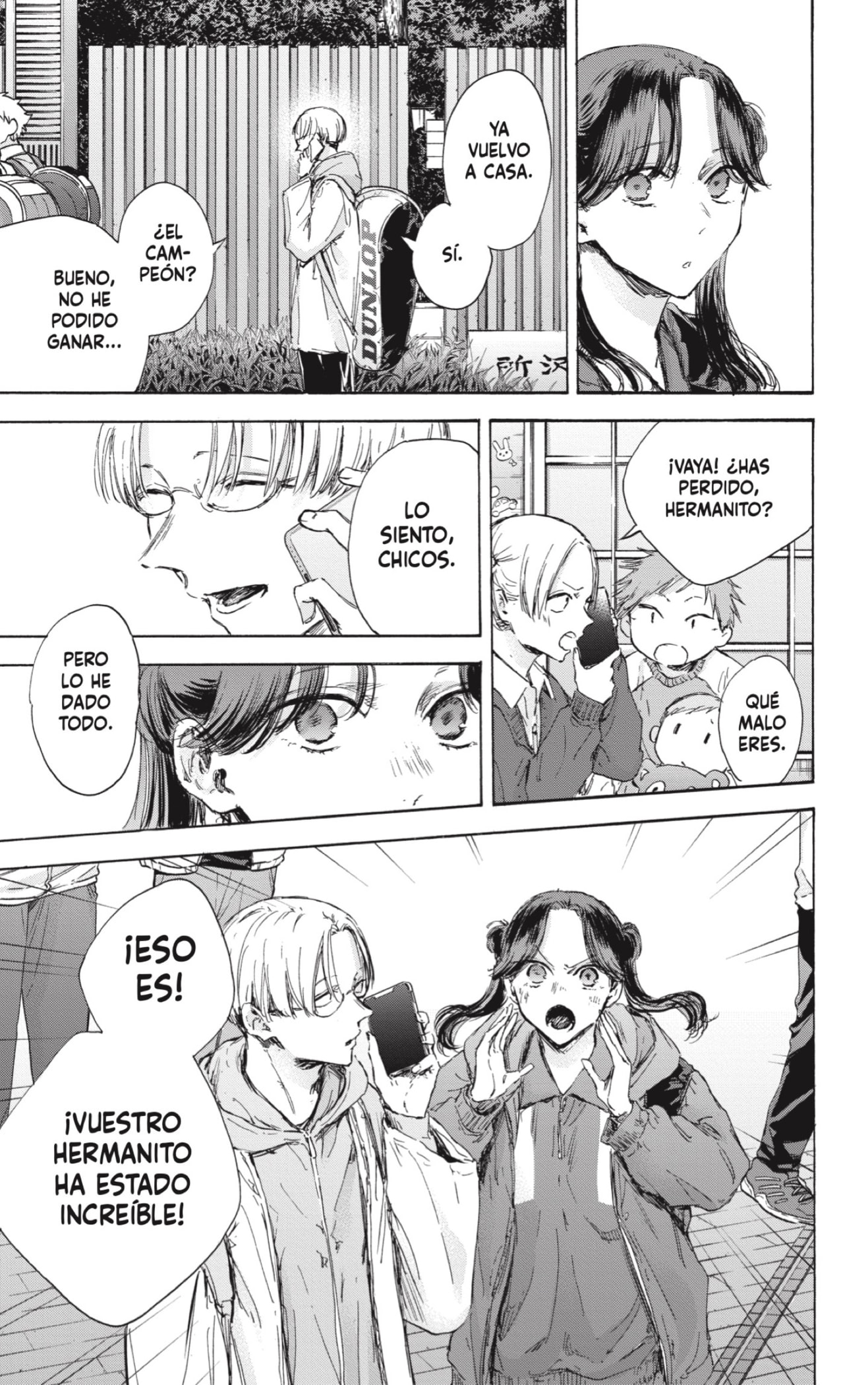 Ao no Hako Capitulo 118: Ese tipo de persona. página 5