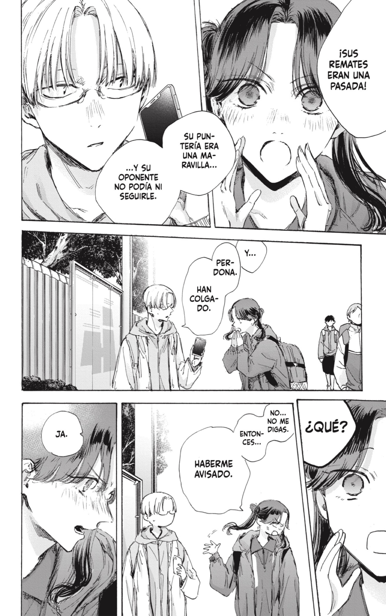 Ao no Hako Capitulo 118: Ese tipo de persona. página 6