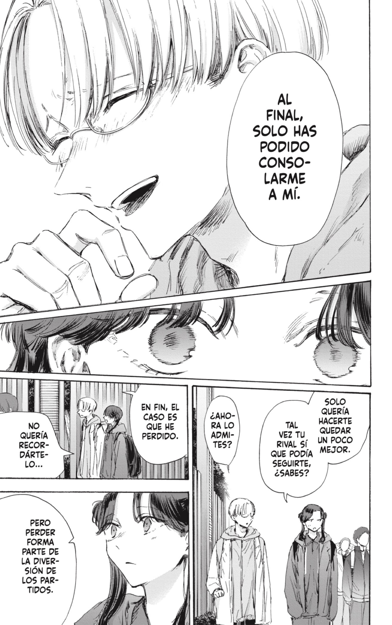 Ao no Hako Capitulo 118: Ese tipo de persona. página 7