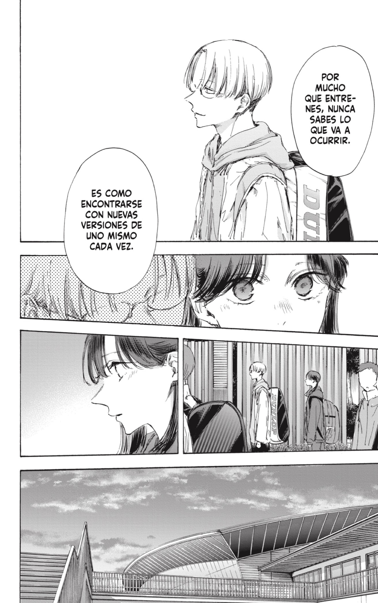 Ao no Hako Capitulo 118: Ese tipo de persona. página 8