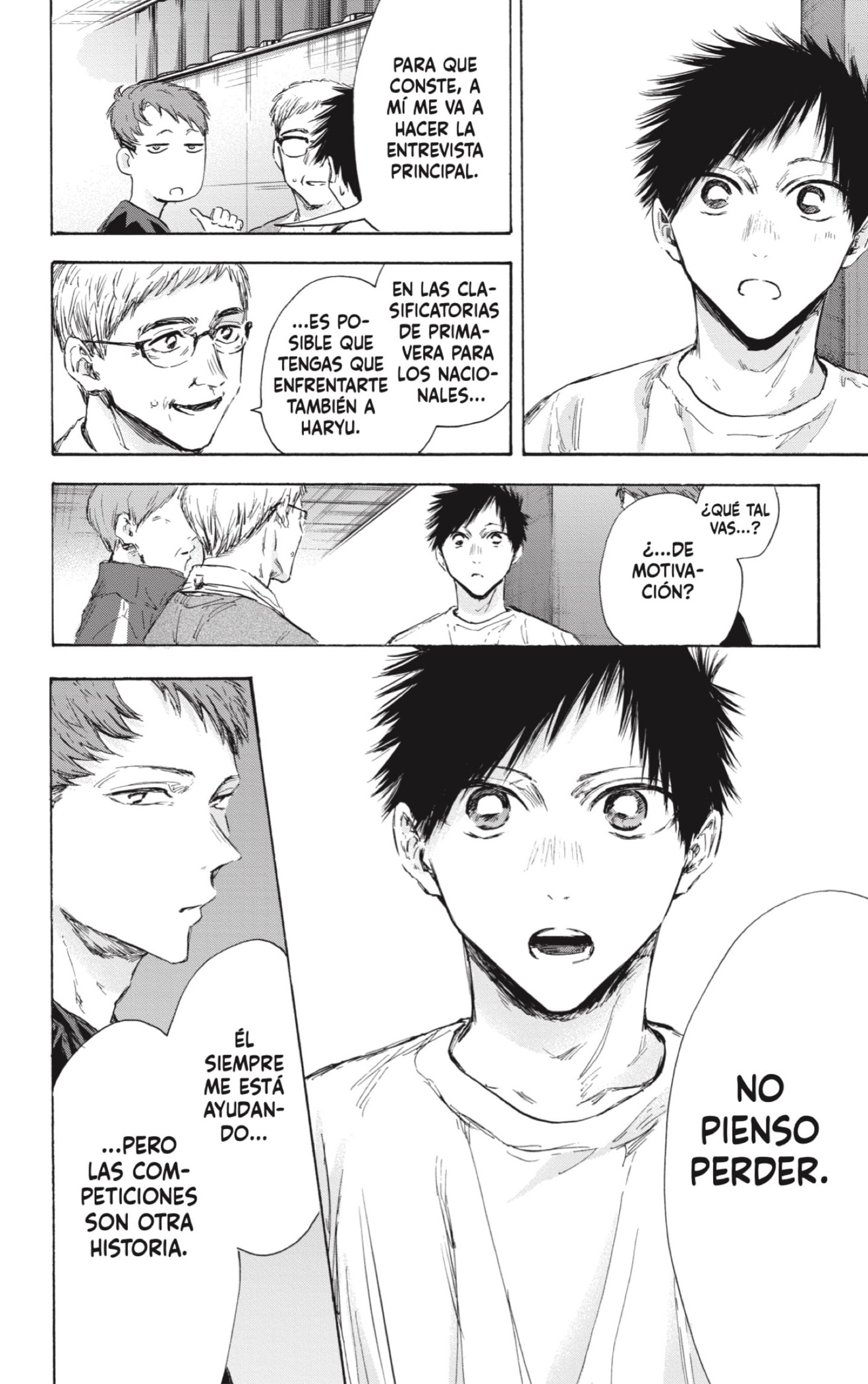 Ao no Hako Capitulo 119: Casi me hago la idea equivocada página 4