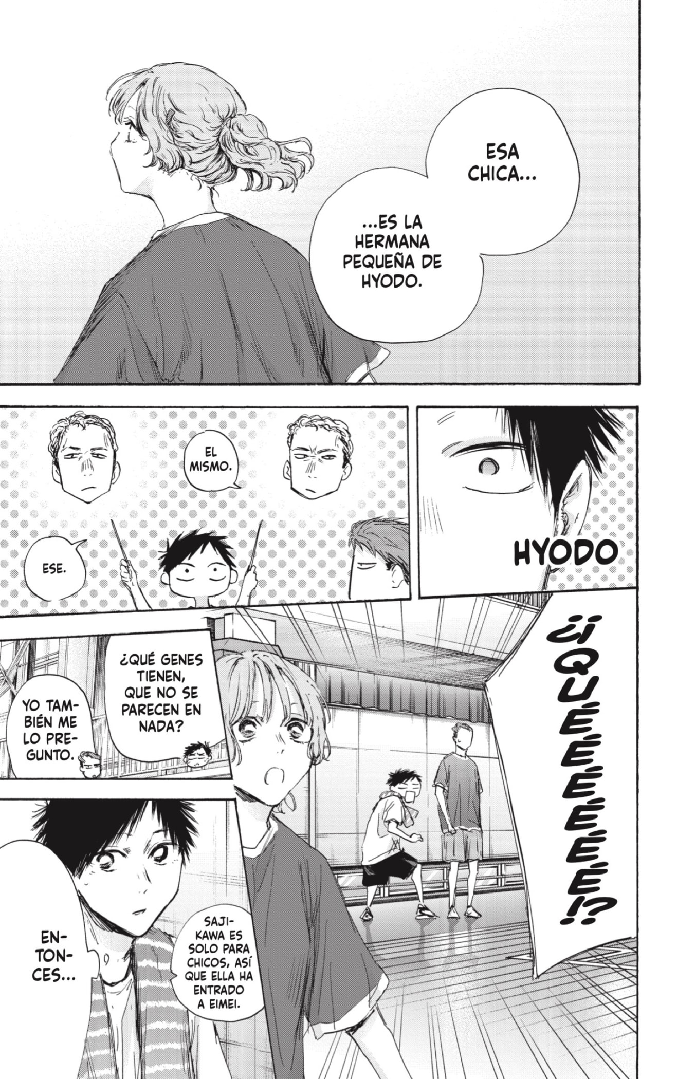 Ao no Hako Capitulo 120: Dos increibles estudiantes página 19