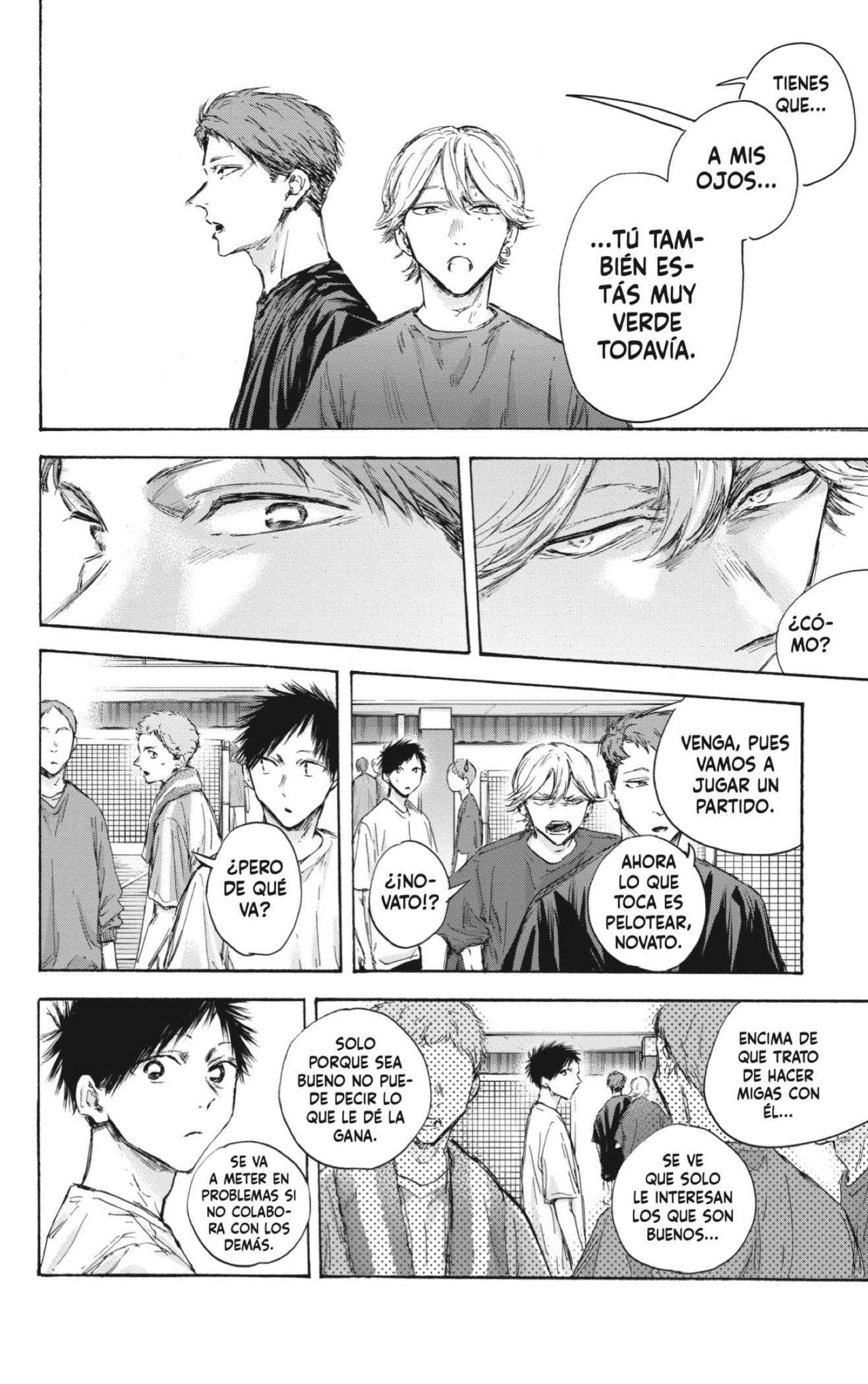 Ao no Hako Capitulo 121: Buena suerte, senpai página 12