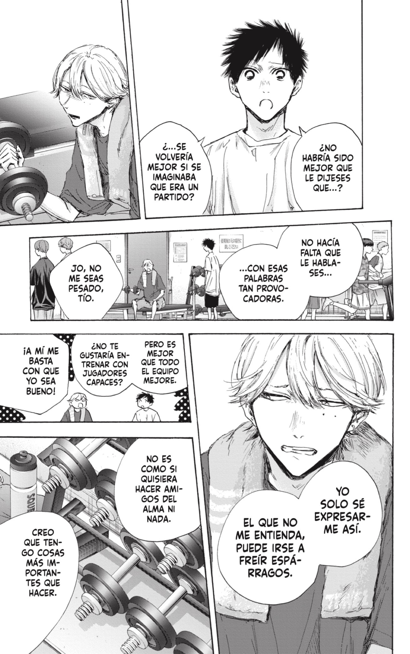 Ao no Hako Capitulo 121: Buena suerte, senpai página 13