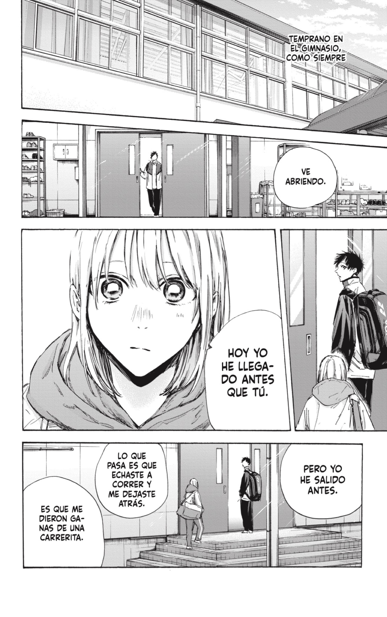 Ao no Hako Capitulo 121: Buena suerte, senpai página 2