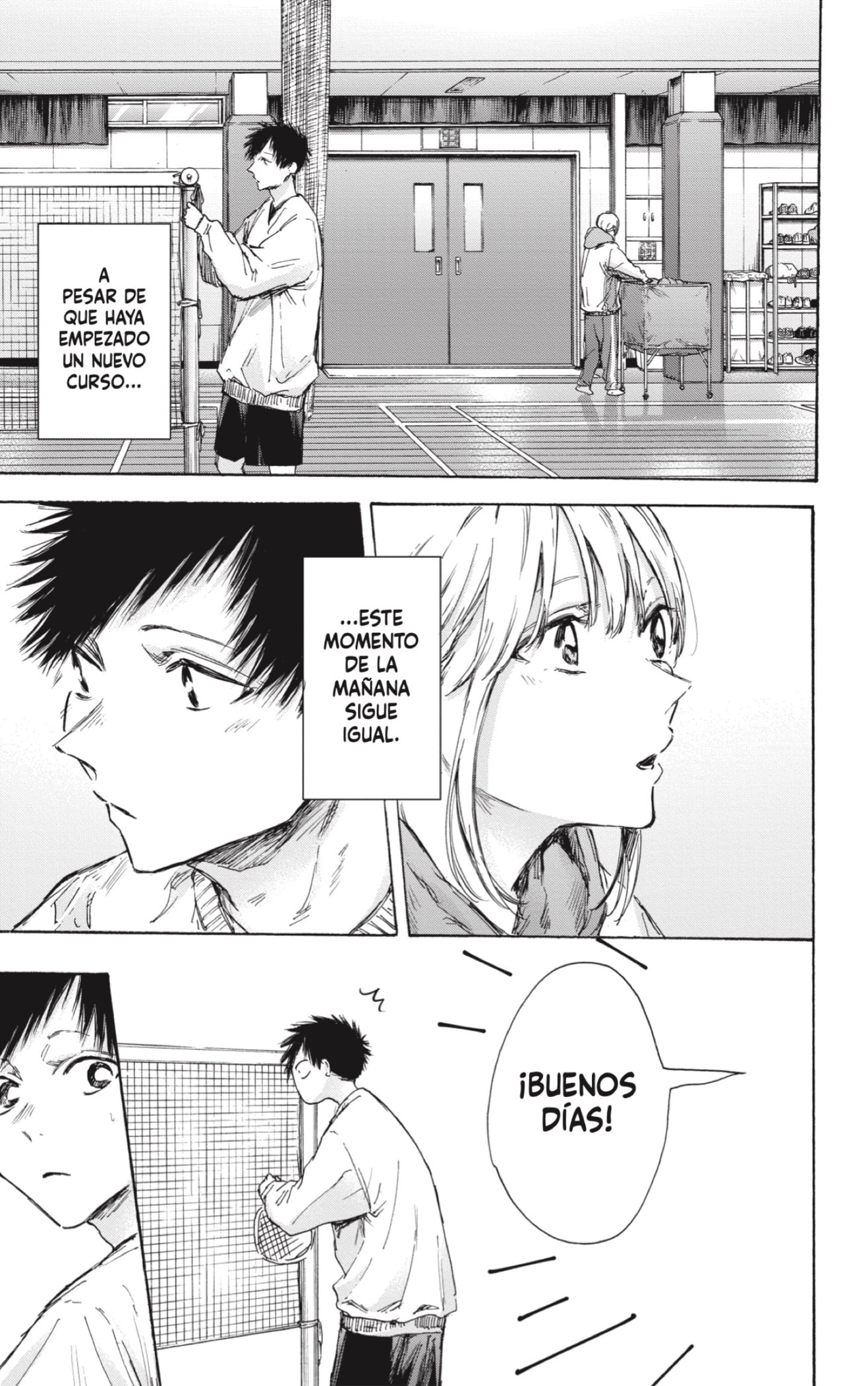 Ao no Hako Capitulo 121: Buena suerte, senpai página 3