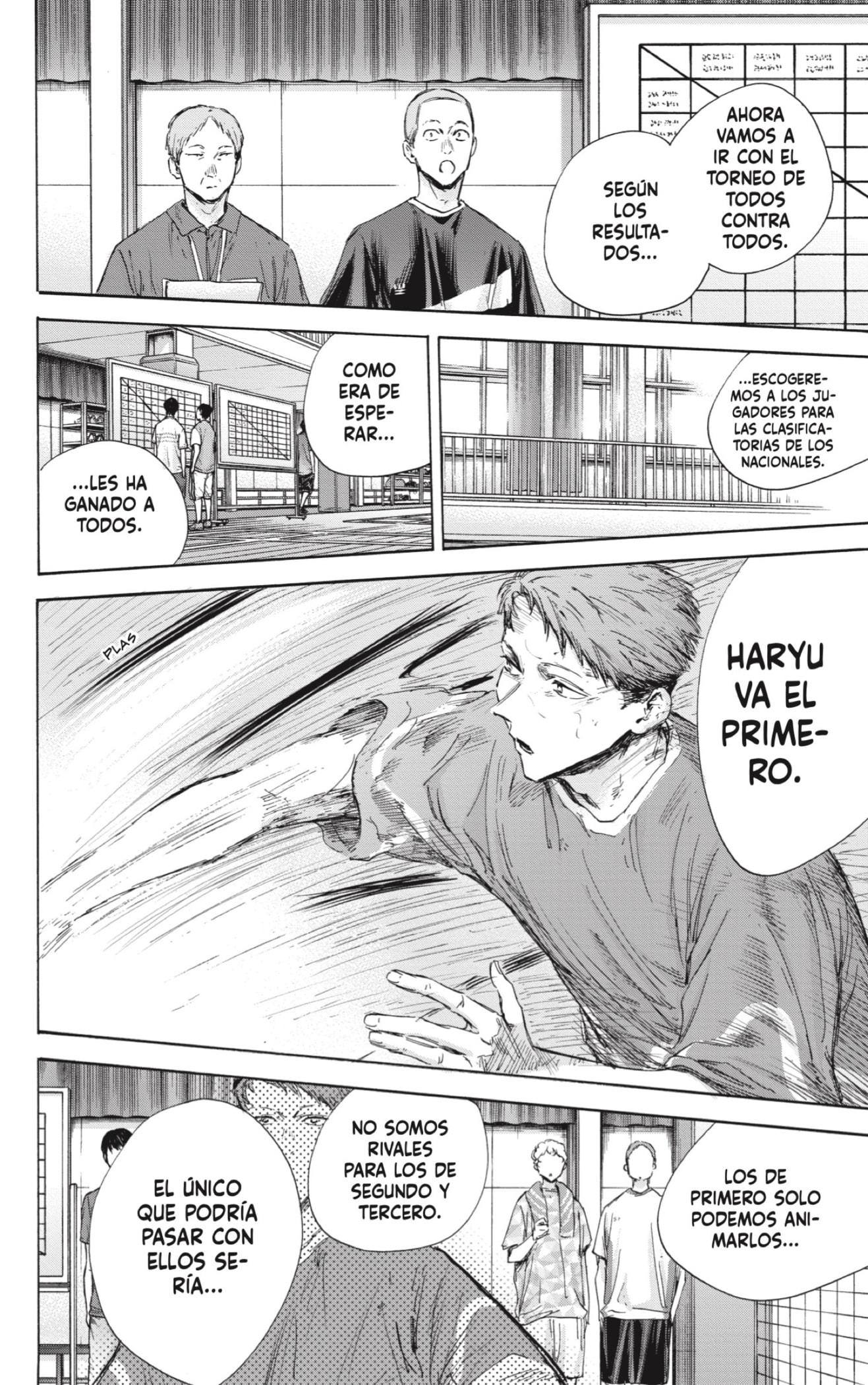 Ao no Hako Capitulo 122: Mostrar sus habilidades página 6