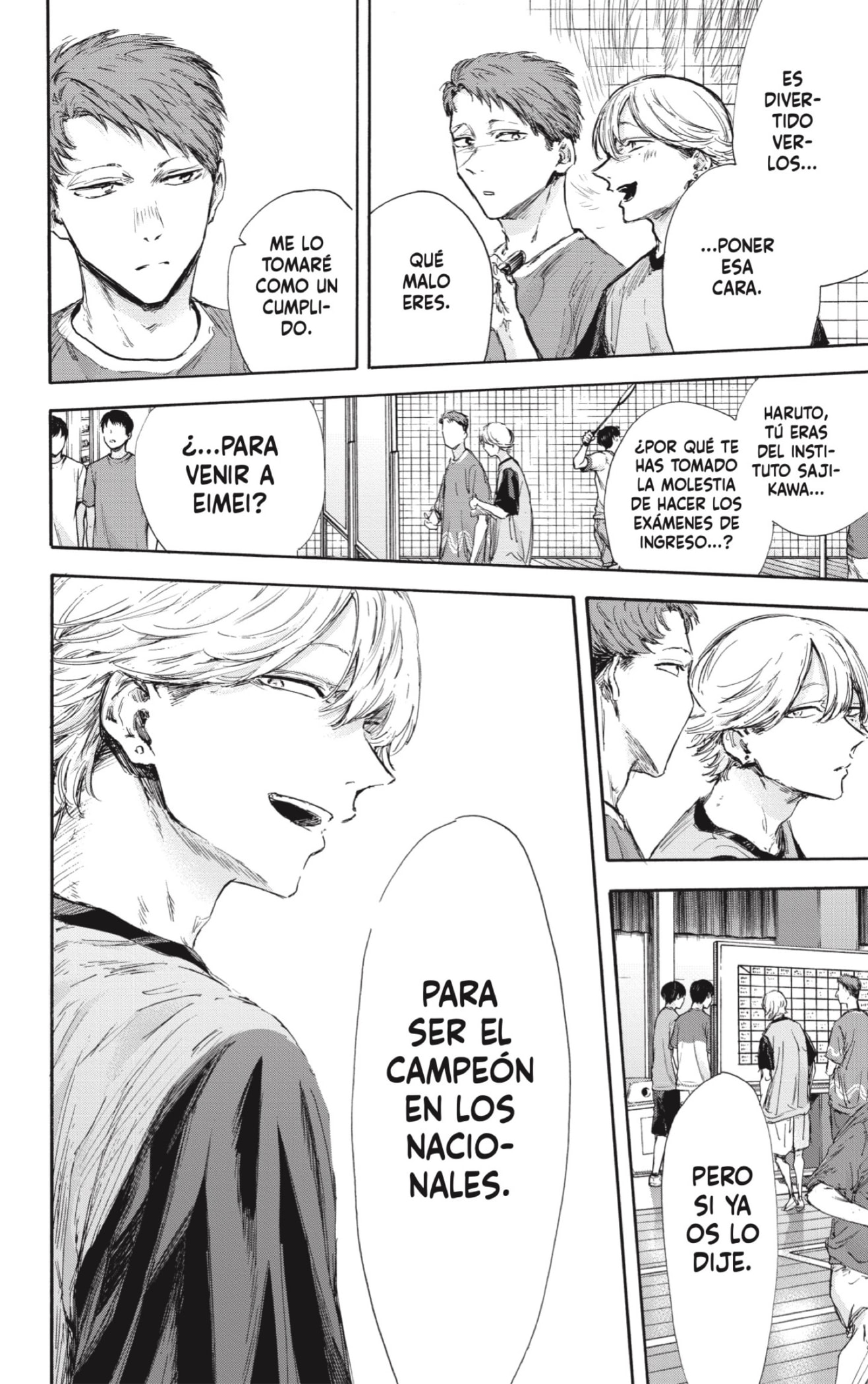 Ao no Hako Capitulo 122: Mostrar sus habilidades página 8