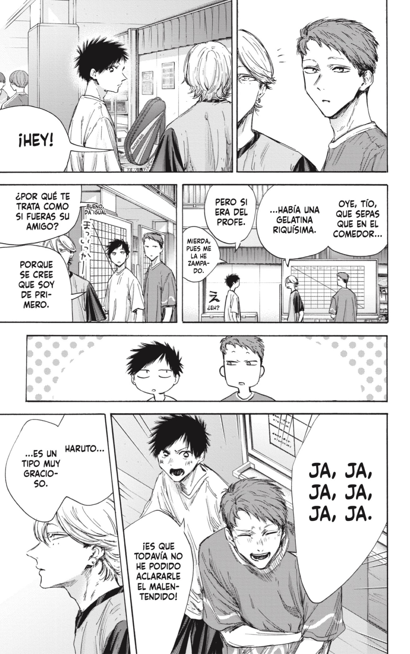 Ao no Hako Capitulo 122: Mostrar sus habilidades página 9