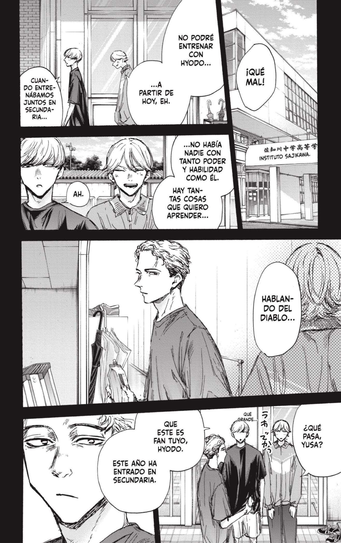 Ao no Hako Capitulo 123: Diferencia de años página 2