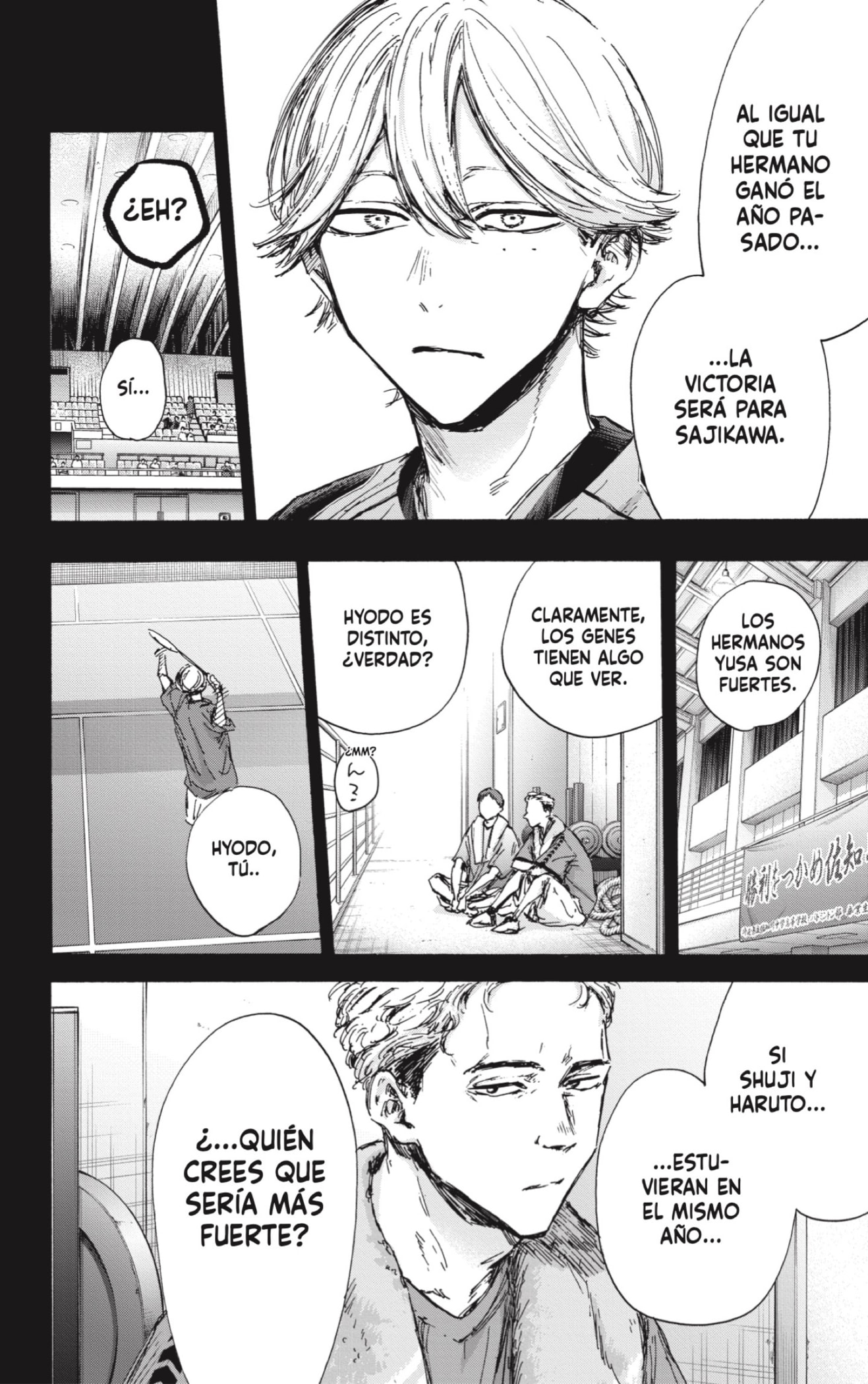 Ao no Hako Capitulo 123: Diferencia de años página 6