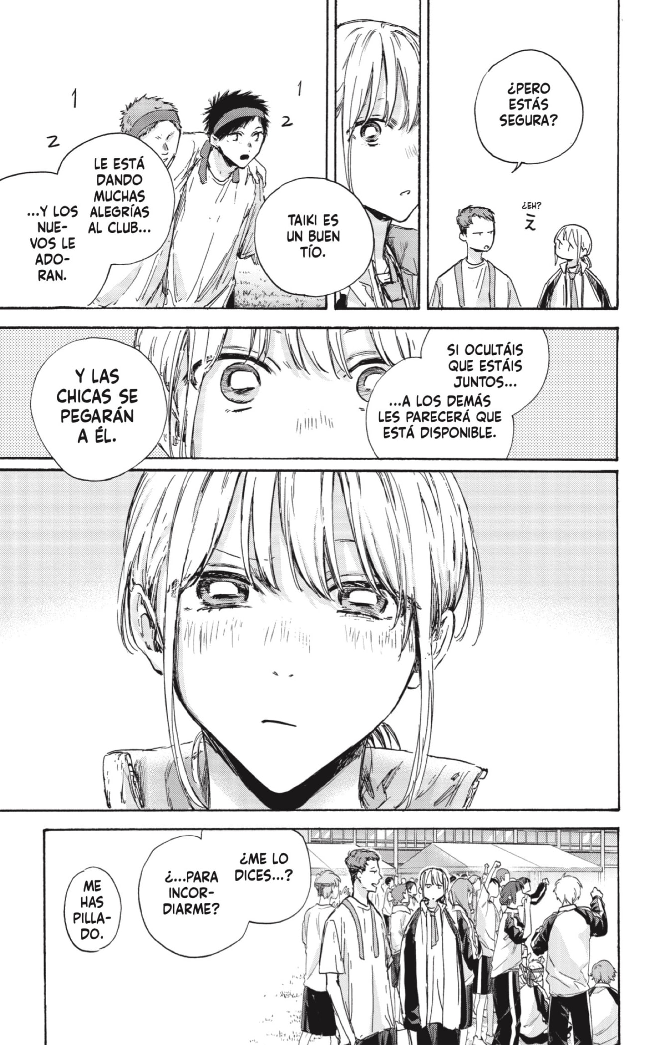 Ao no Hako Capitulo 124: Es bonito escucharlo. página 15
