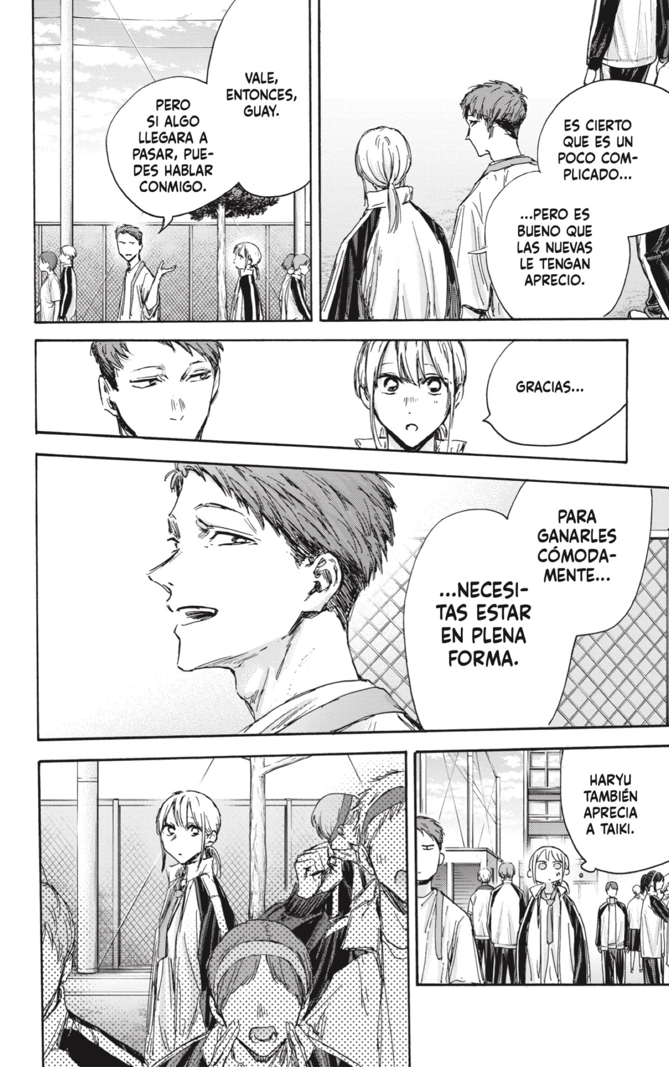 Ao no Hako Capitulo 124: Es bonito escucharlo. página 16