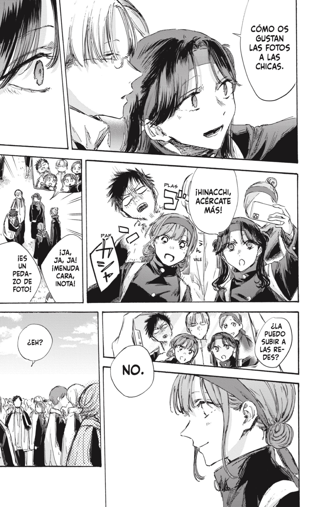 Ao no Hako Capitulo 124: Es bonito escucharlo. página 5
