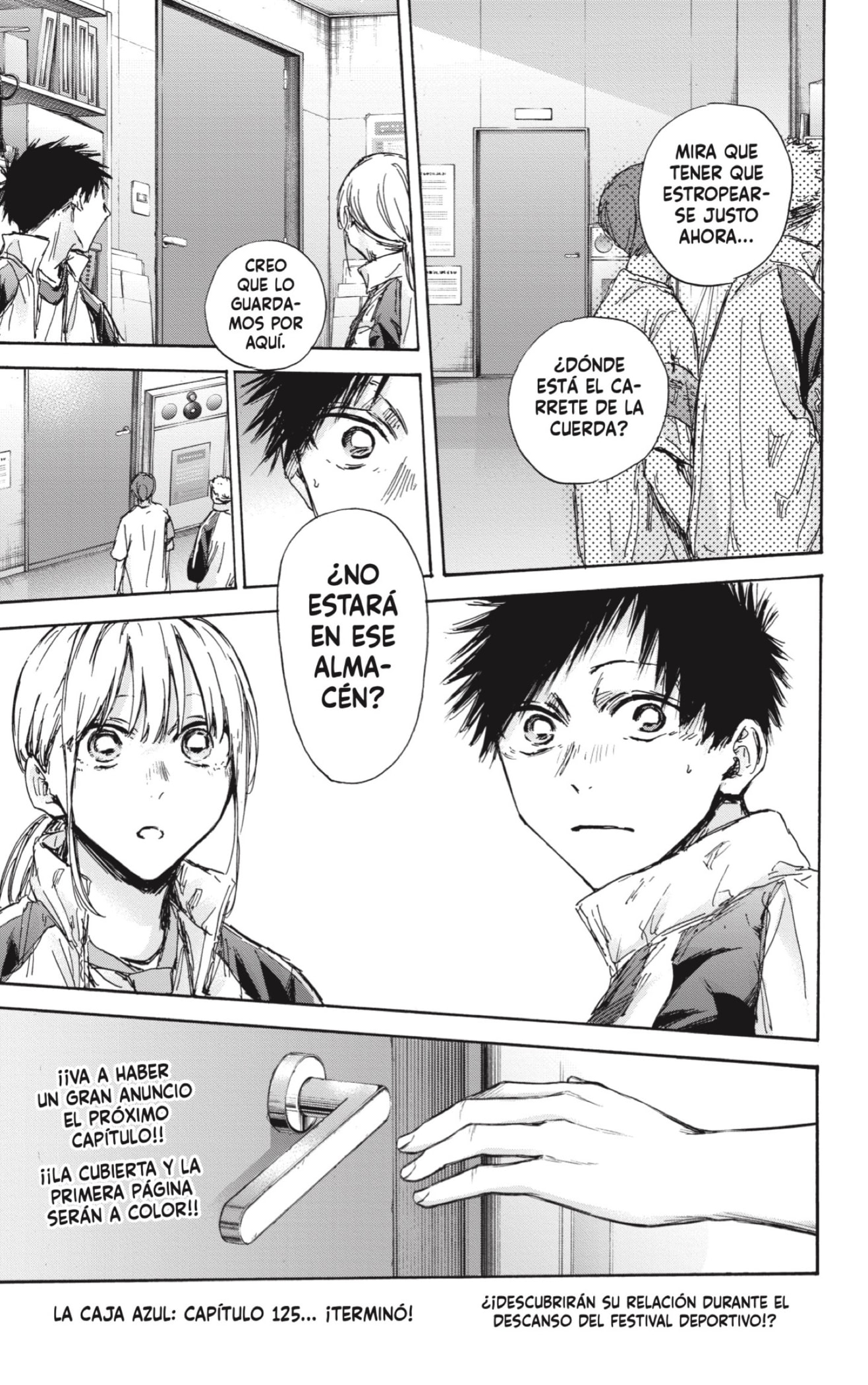 Ao no Hako Capitulo 125: Sabes lo que significa página 19