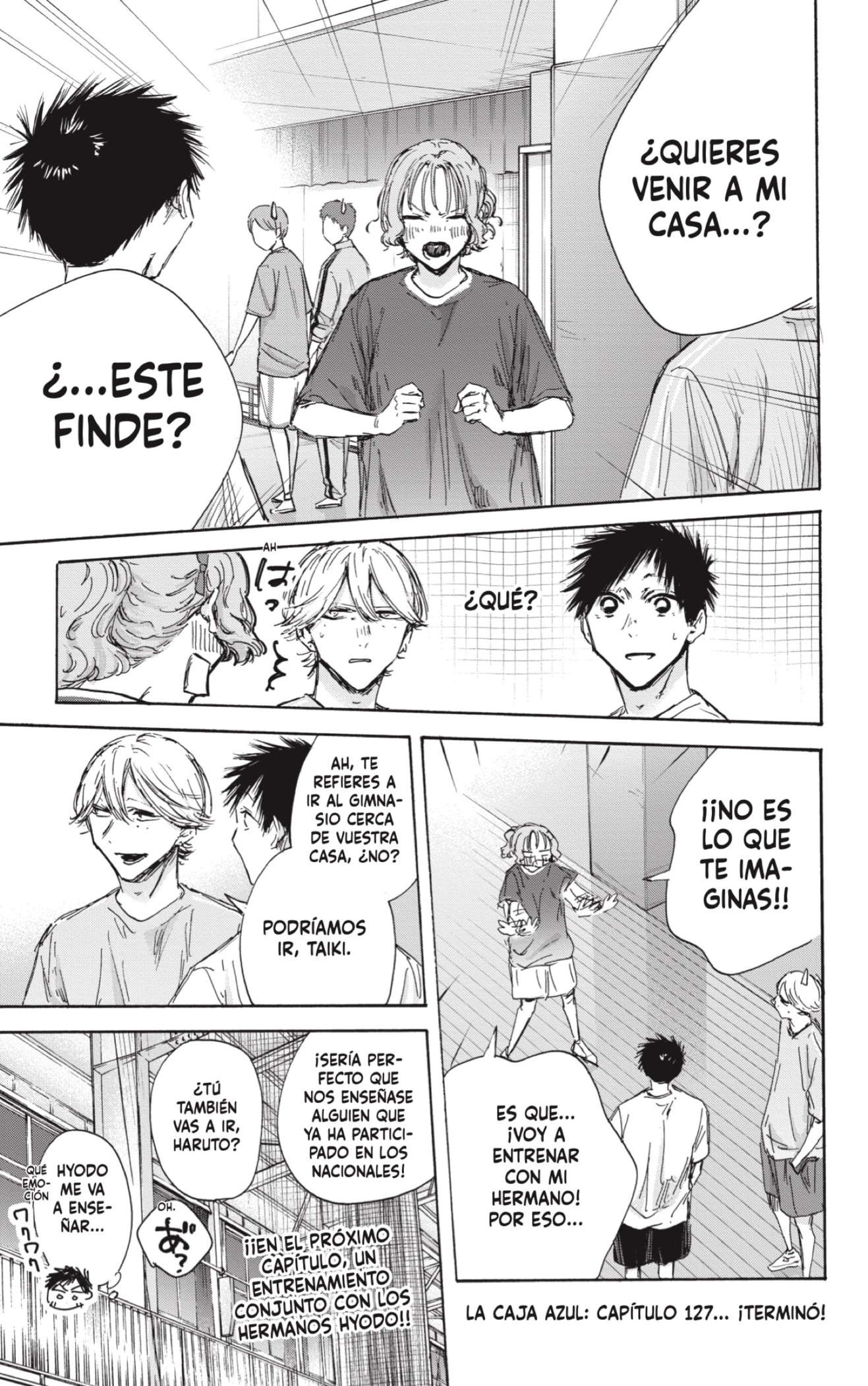 Ao no Hako Capitulo 127: Me eriza la piel página 19