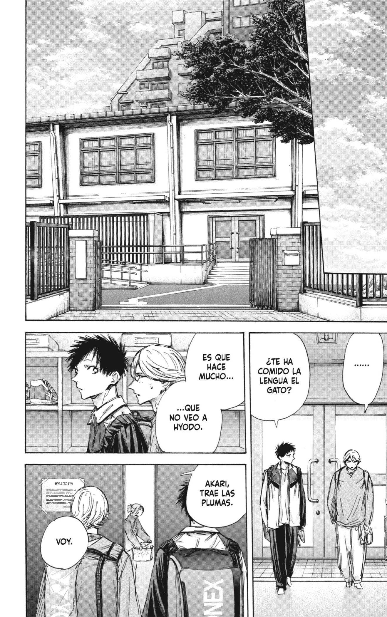 Ao no Hako Capitulo 128: Con Hyodo página 4
