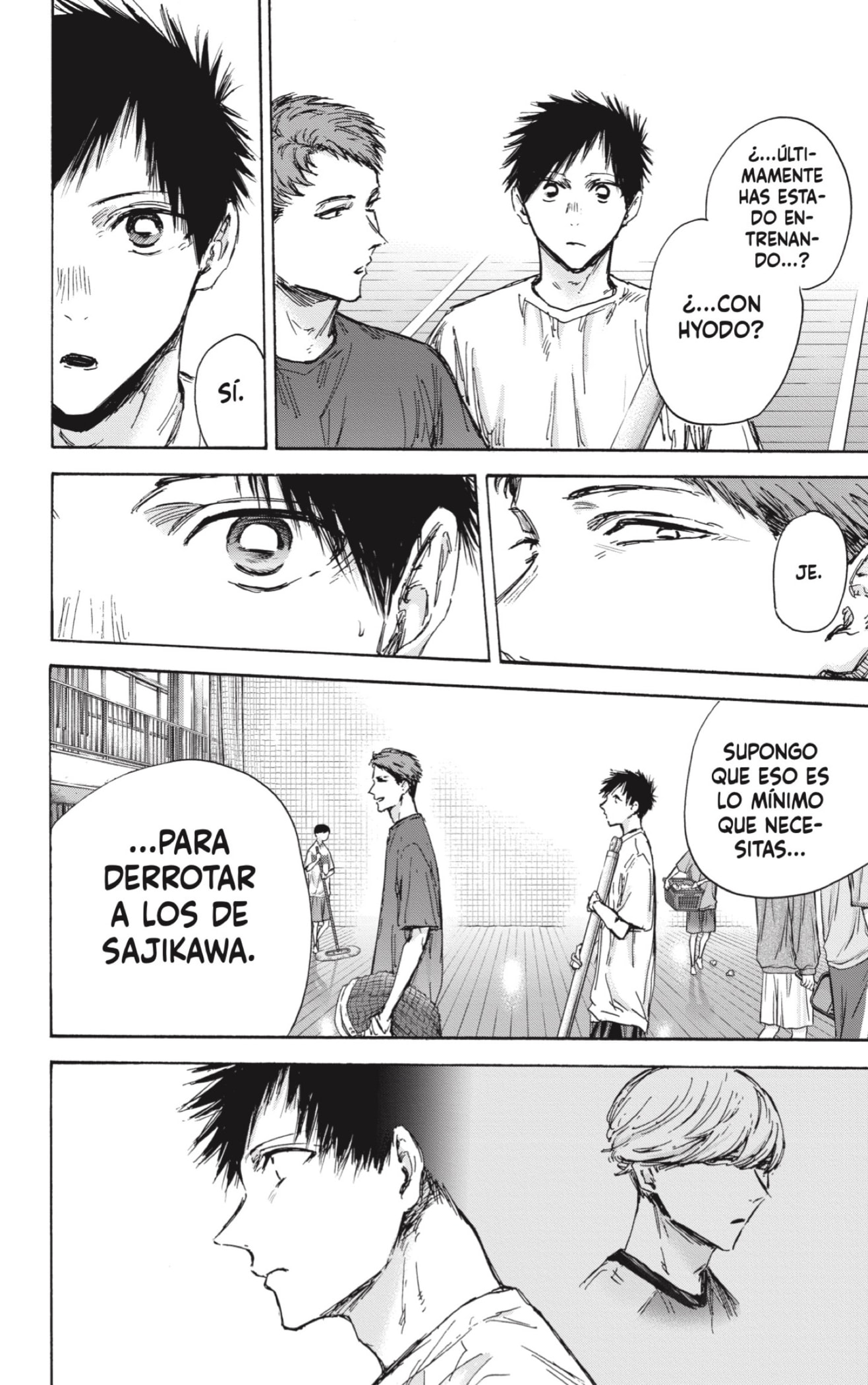 Ao no Hako Capitulo 129: Nuestros esfuerzos página 8