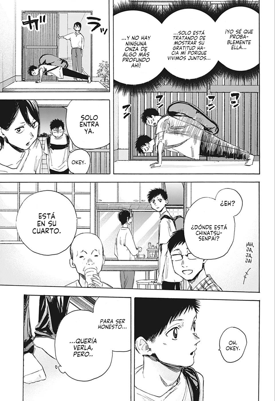 Ao no Hako Capitulo 13: Cita página 14
