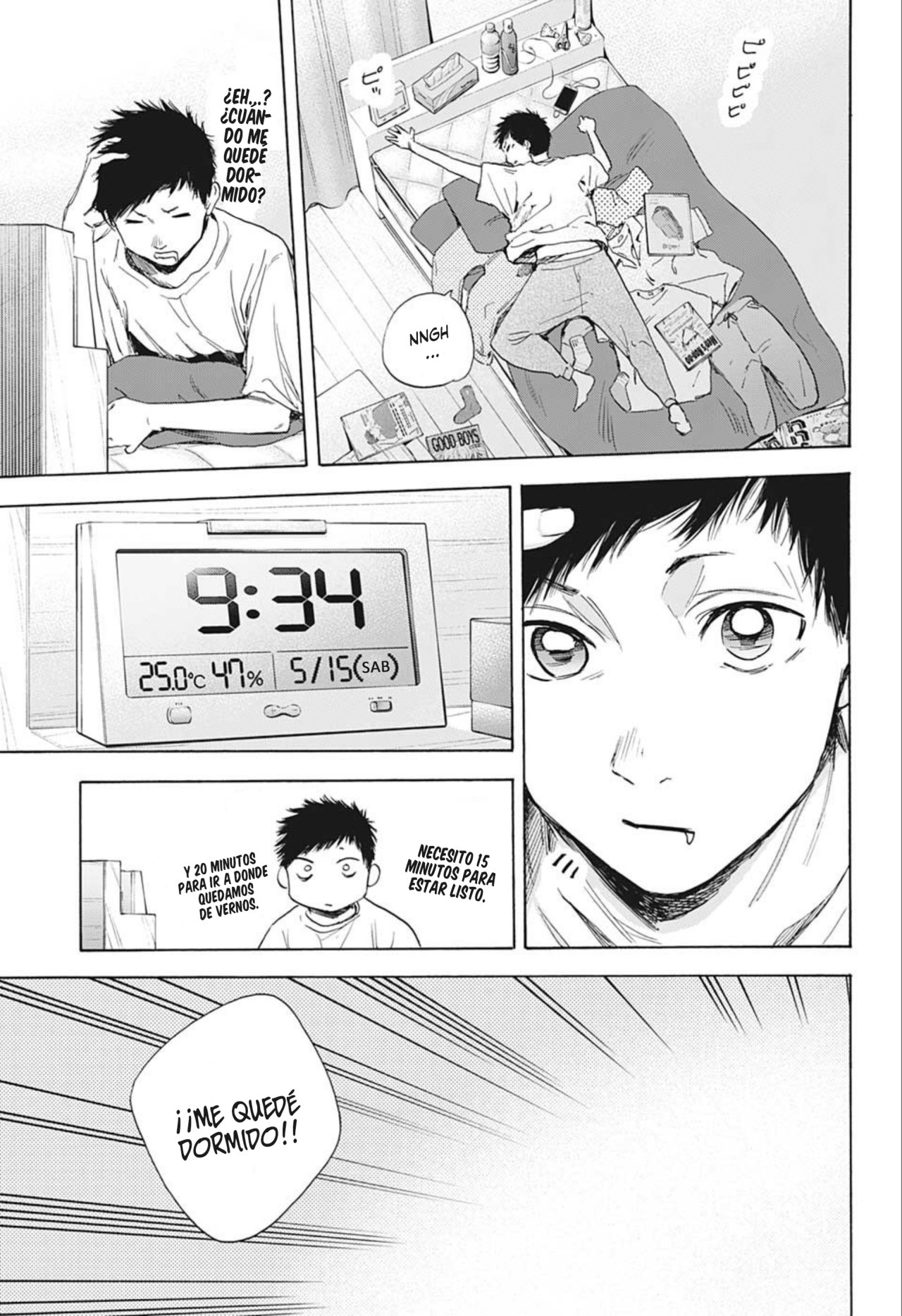 Ao no Hako Capitulo 13: Cita página 18