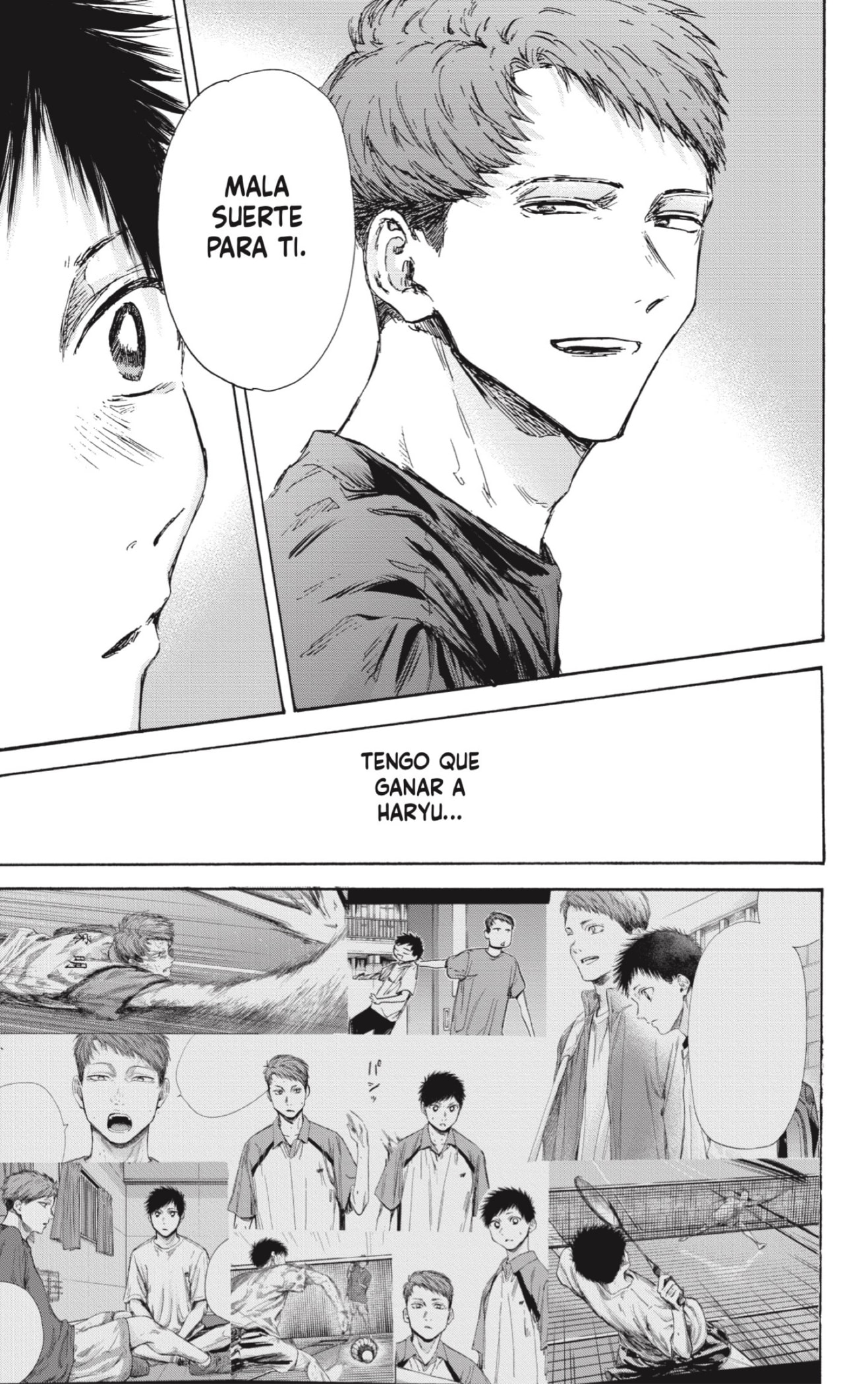 Ao no Hako Capitulo 130: Tomaré prestado uno página 9