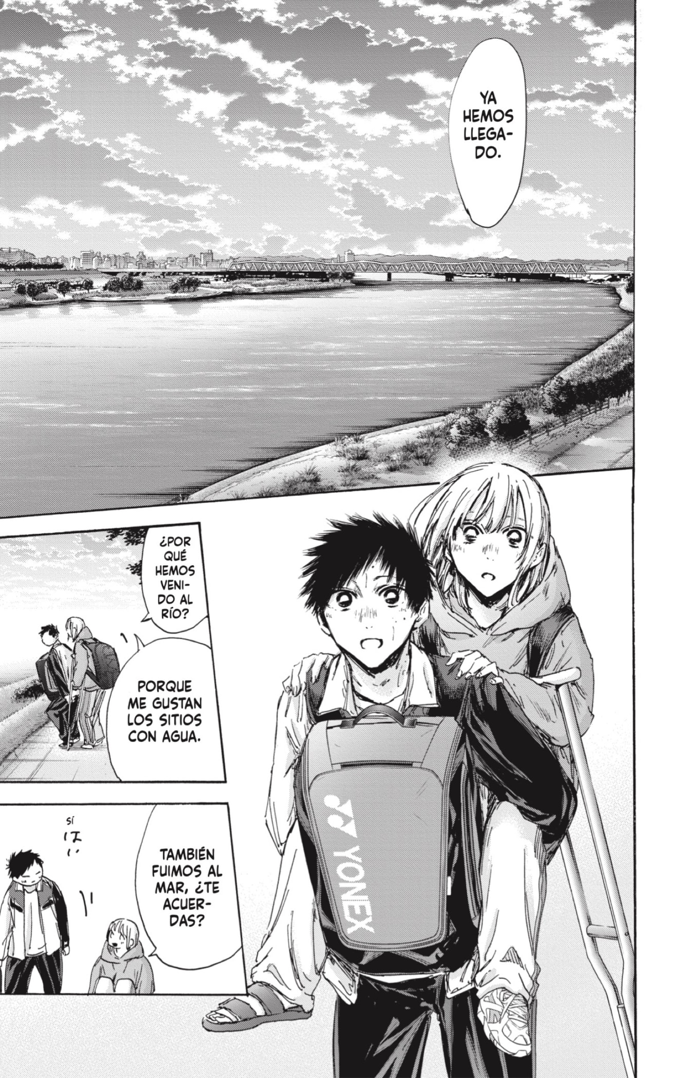 Ao no Hako Capitulo 134: Súbete página 15