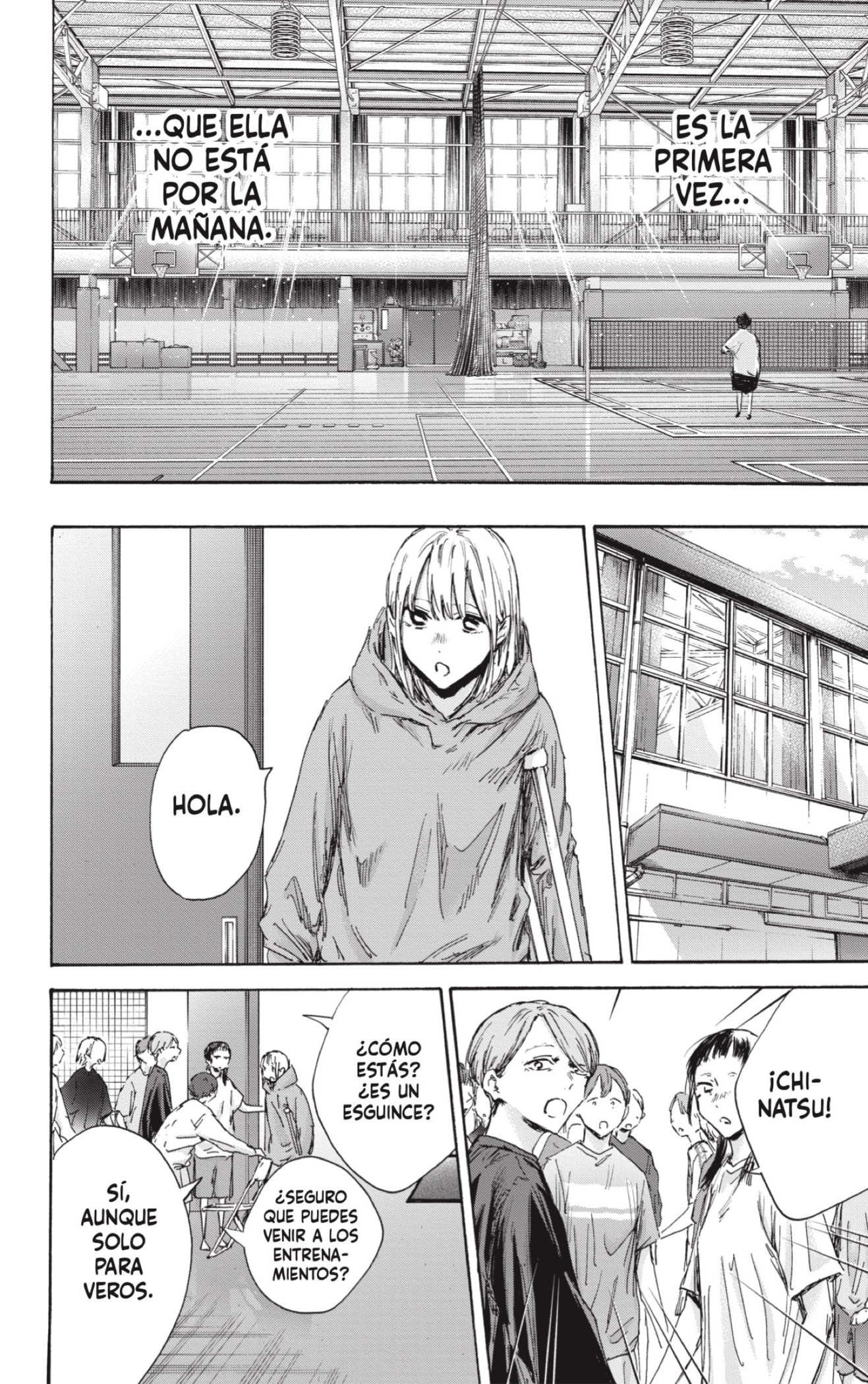 Ao no Hako Capitulo 134: Súbete página 6