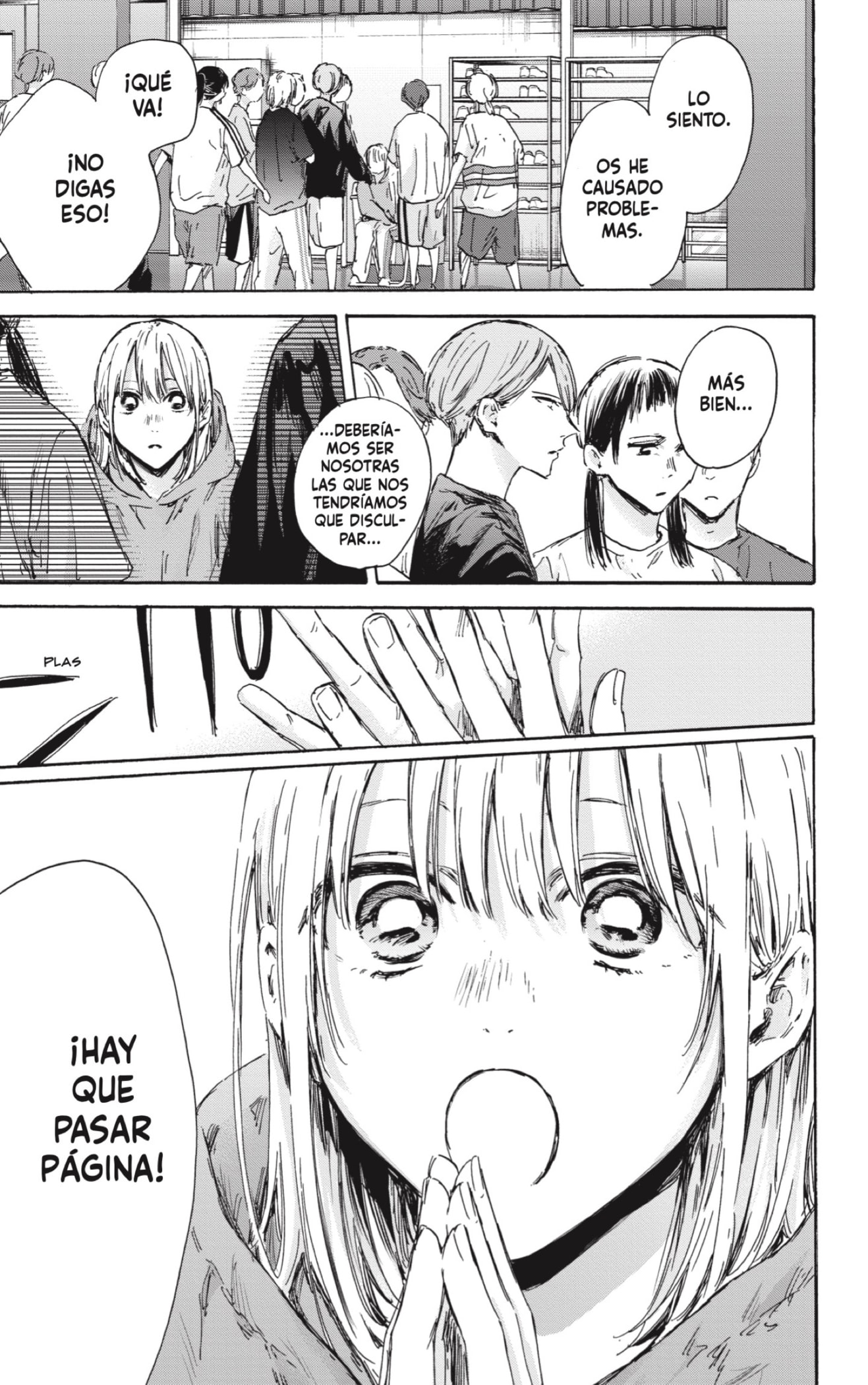 Ao no Hako Capitulo 134: Súbete página 7