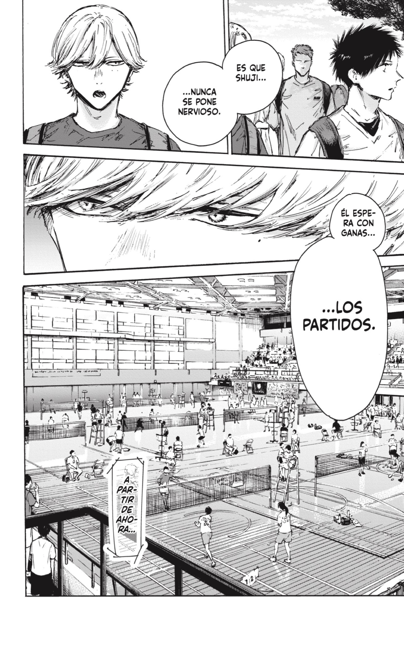 Ao no Hako Capitulo 137: El chico que la cargaba página 6