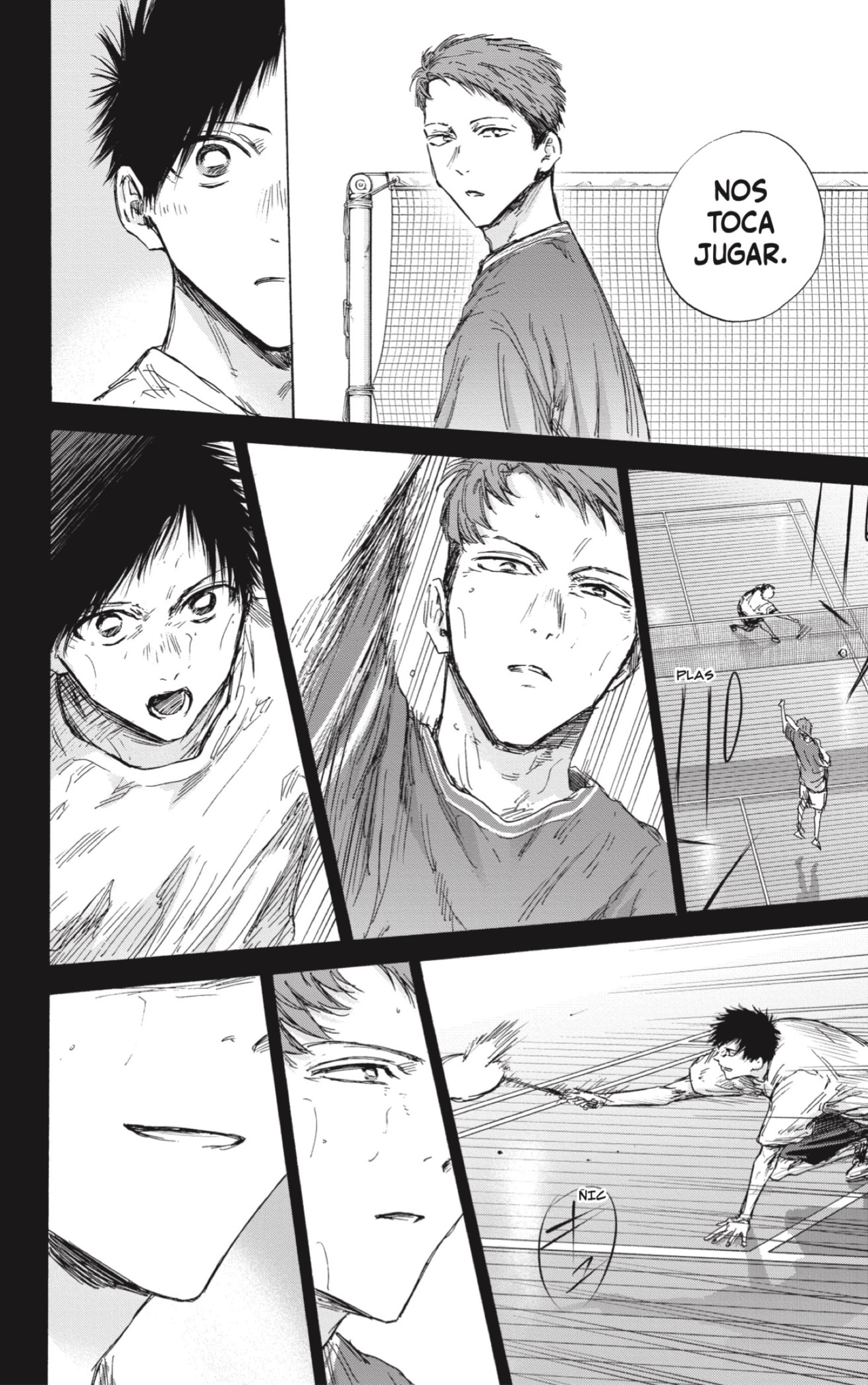 Ao no Hako Capitulo 138: Un día de bádminton página 10