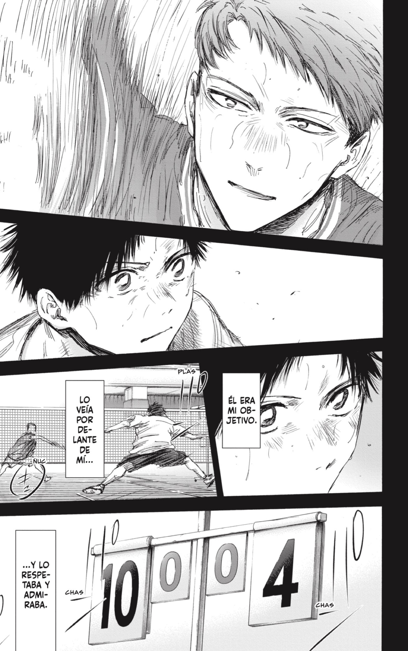 Ao no Hako Capitulo 138: Un día de bádminton página 11