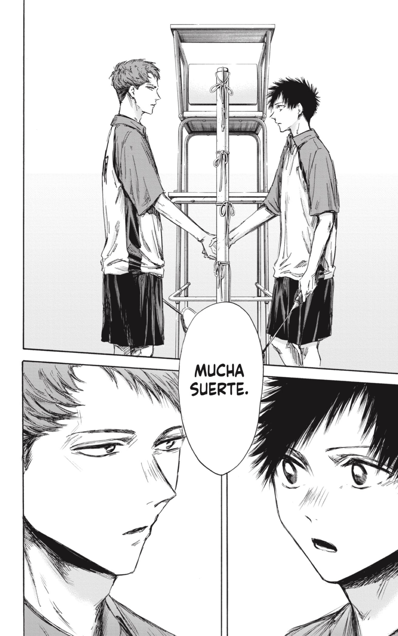 Ao no Hako Capitulo 138: Un día de bádminton página 14