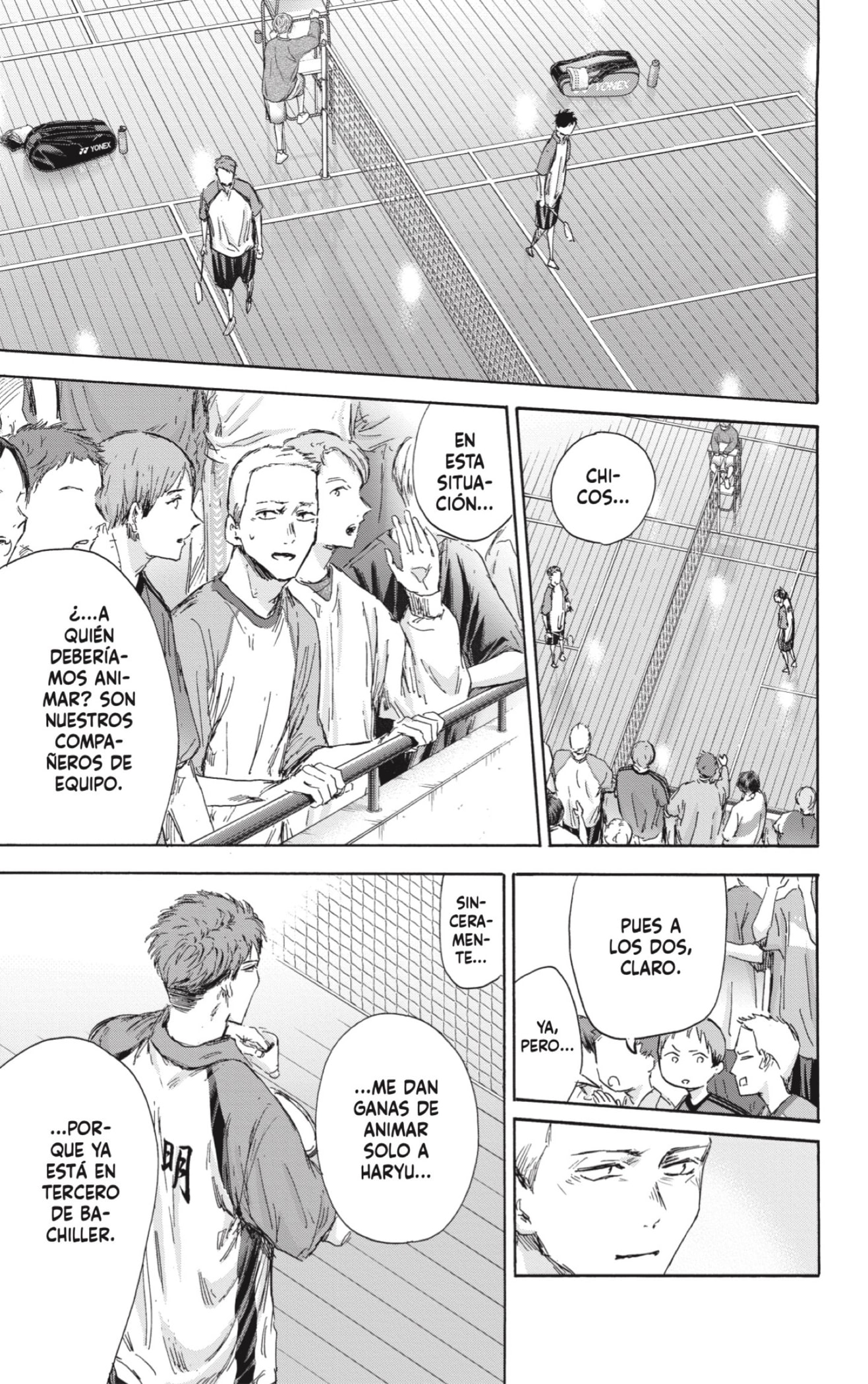 Ao no Hako Capitulo 138: Un día de bádminton página 15
