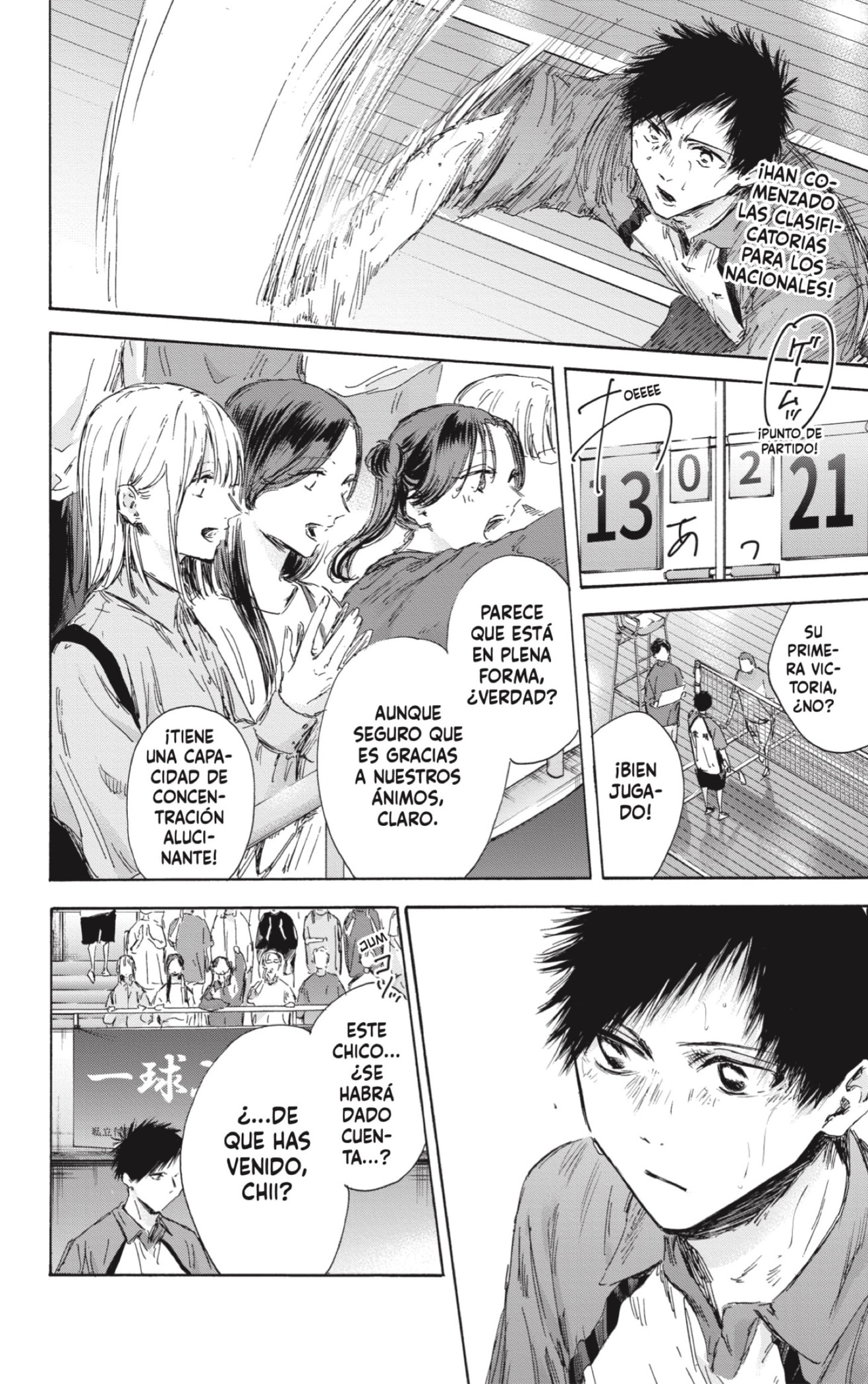 Ao no Hako Capitulo 138: Un día de bádminton página 2
