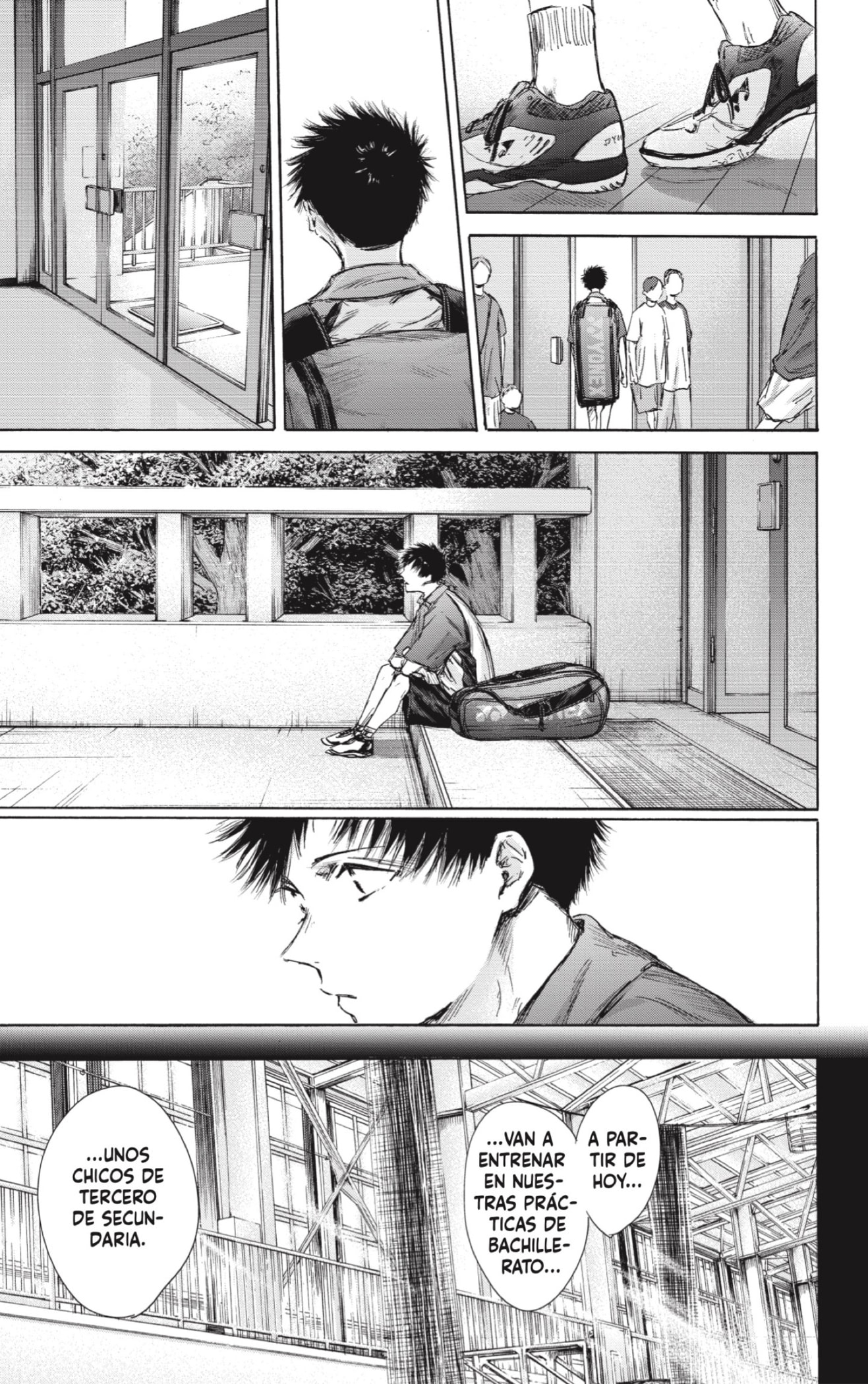 Ao no Hako Capitulo 138: Un día de bádminton página 7