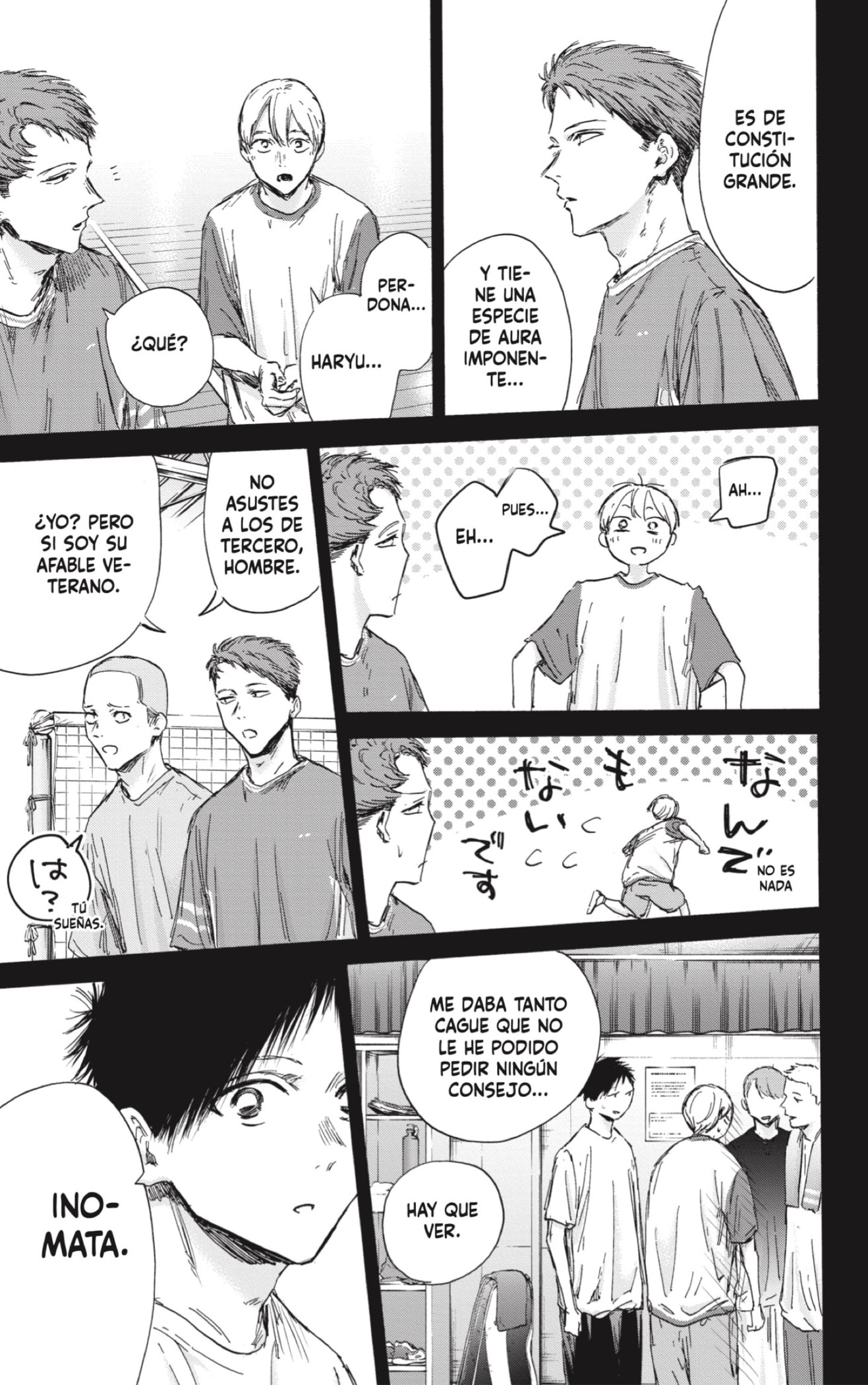 Ao no Hako Capitulo 138: Un día de bádminton página 9