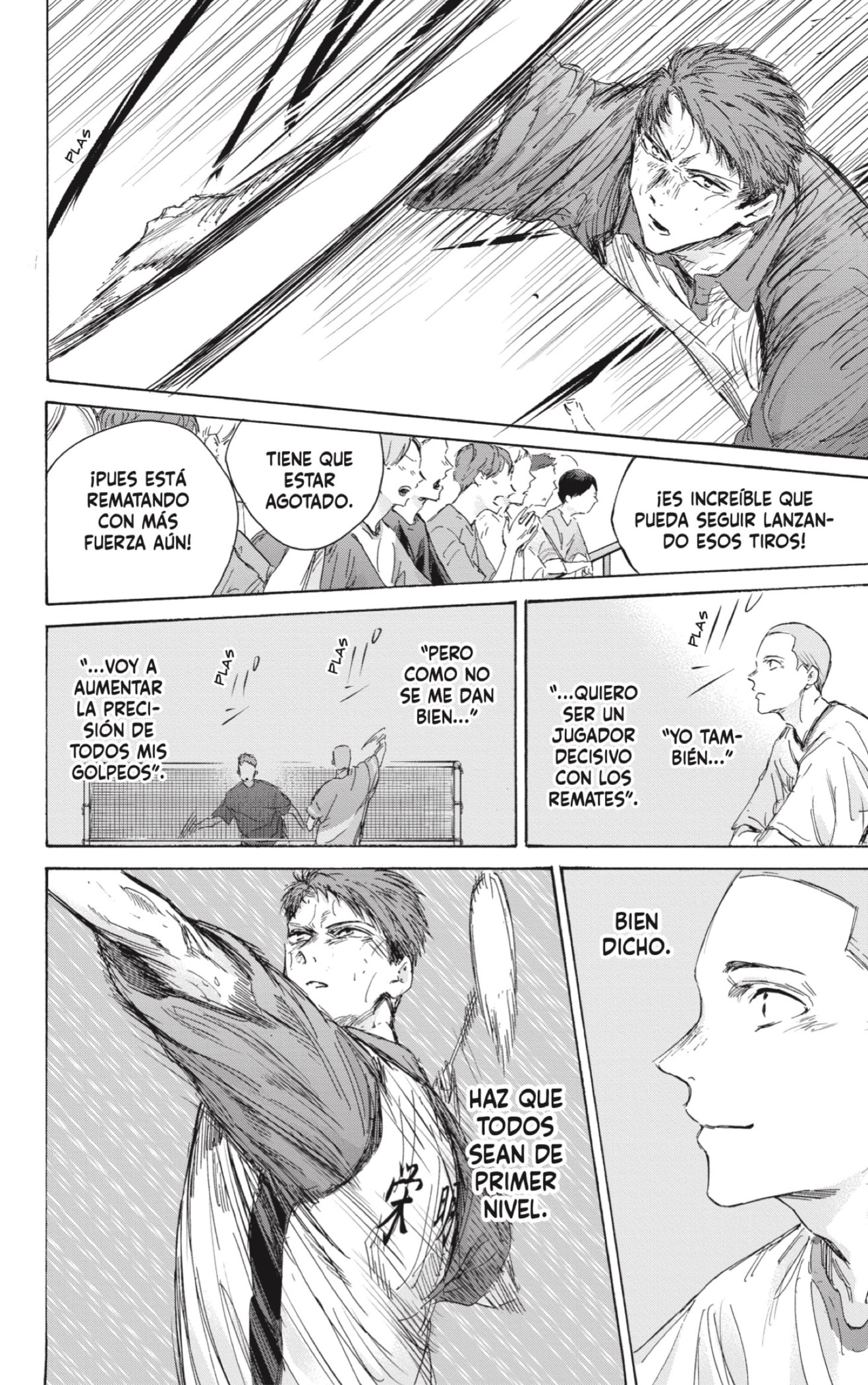 Ao no Hako Capitulo 142: Último set página 2